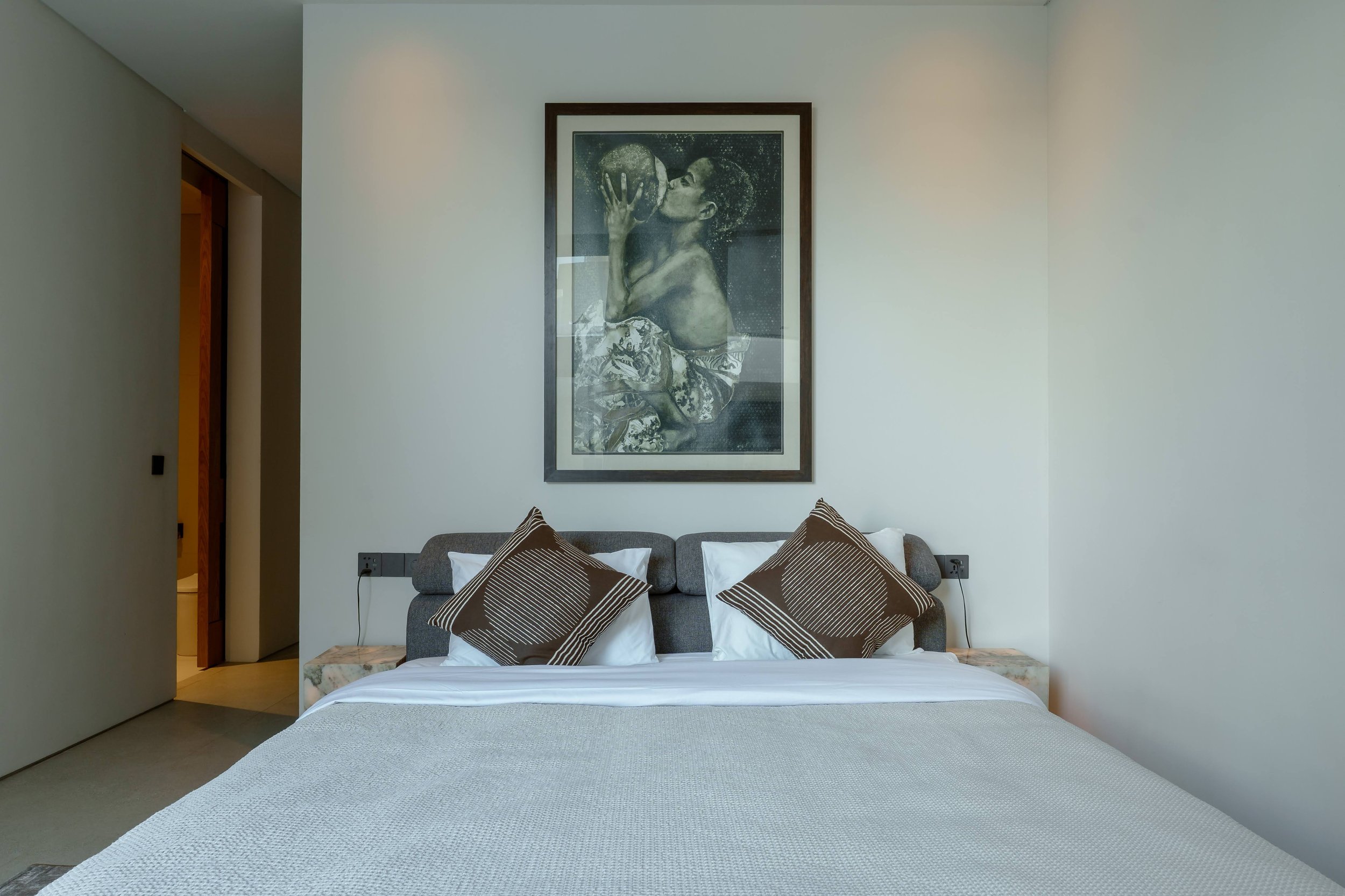 BOLD LINES & NATURAL TEXTURES VILLA - 4 BEDROOM - SEMINYAK - Bali - for sale - luxury - villa