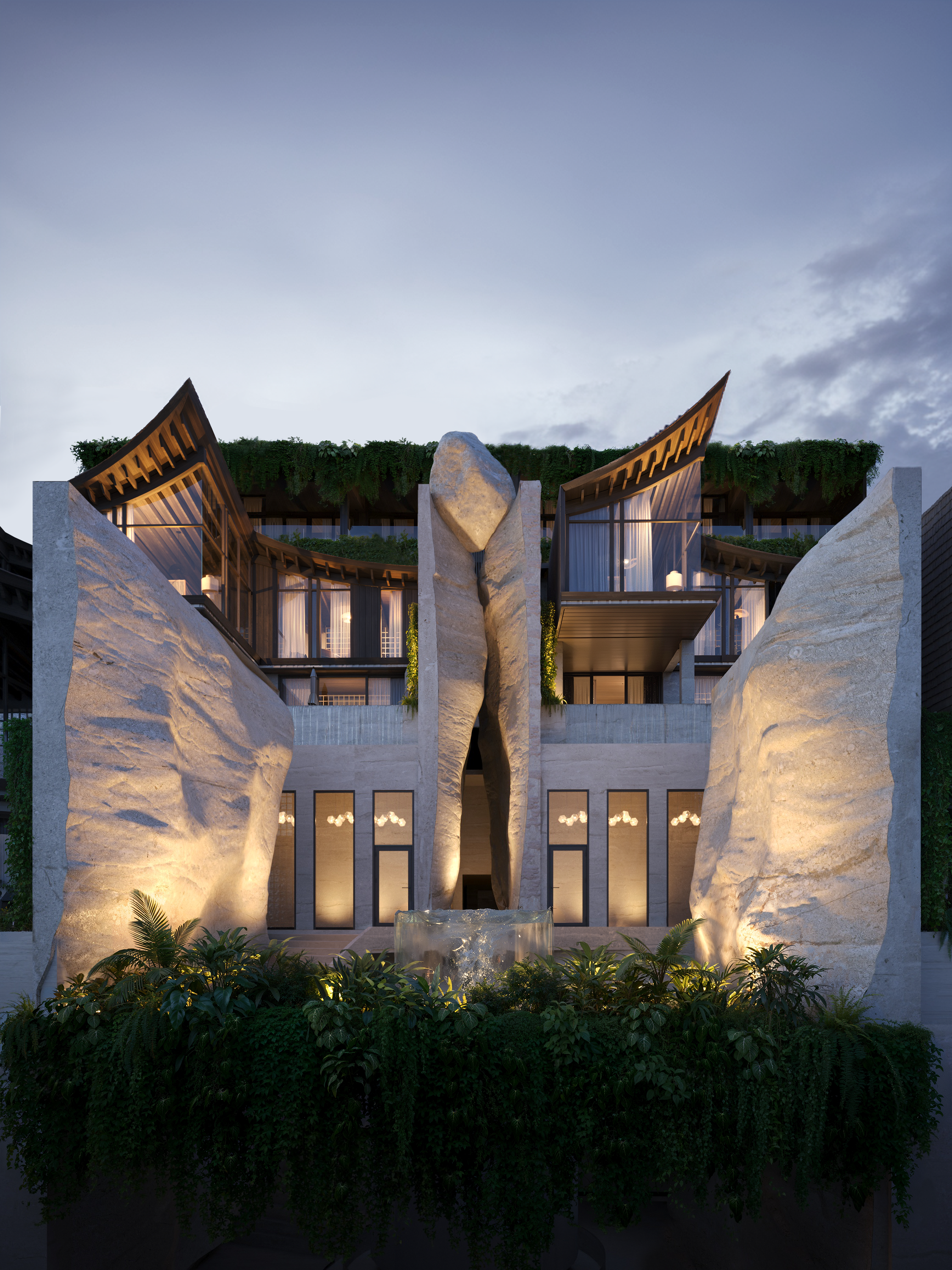 ARCHITECTURAL HILLTOP BOUTIQUE VILLAS