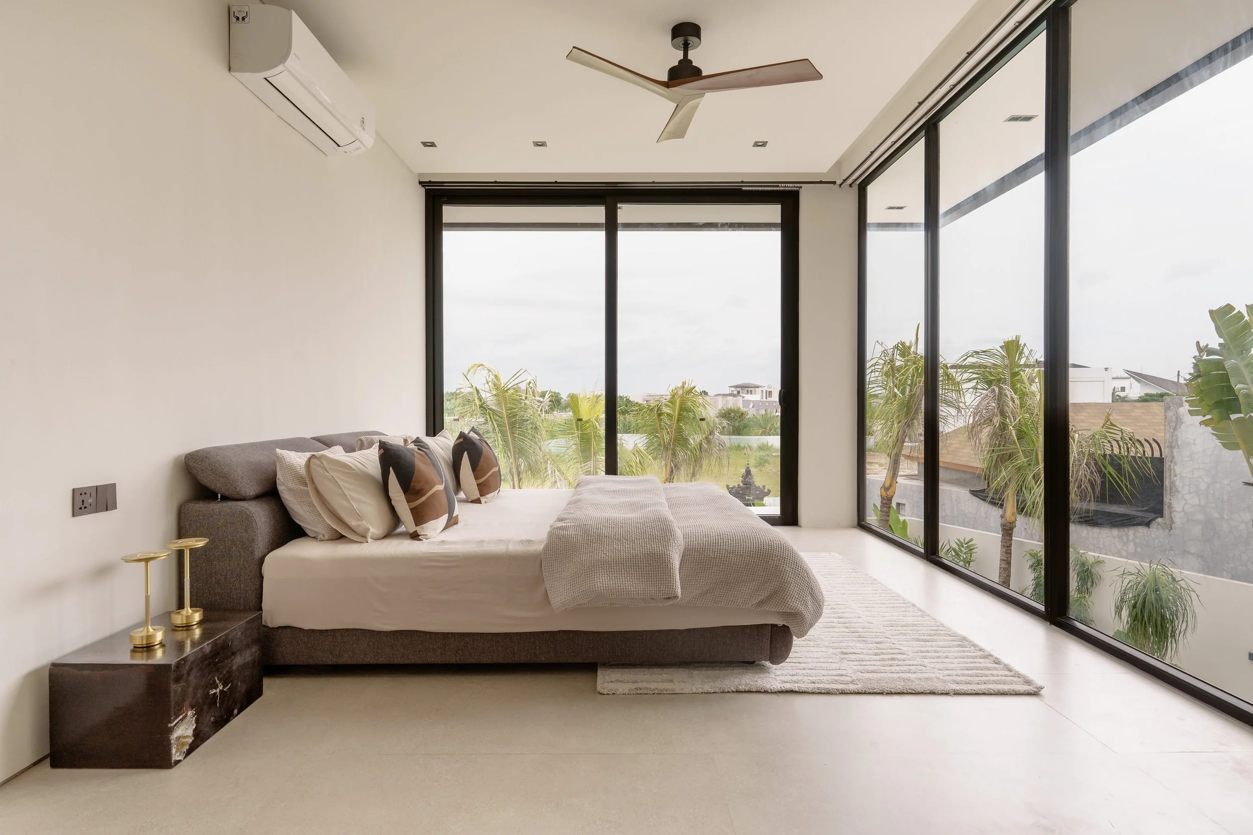 BOLD LINES & NATURAL TEXTURES VILLA - 4 BEDROOM - SEMINYAK - Bali - for sale - luxury - villa