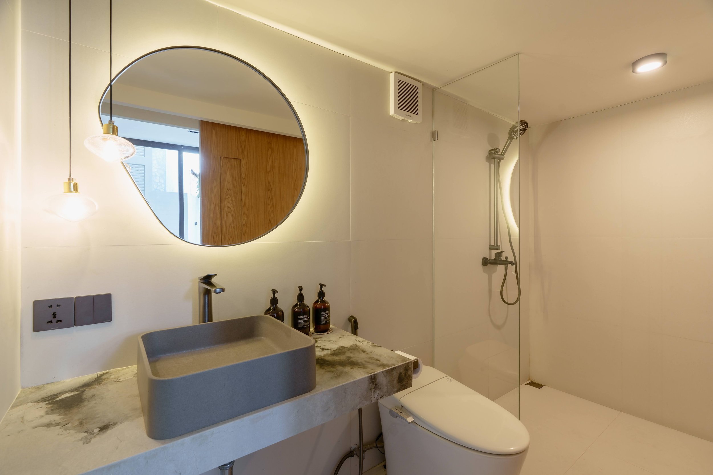 BOLD LINES & NATURAL TEXTURES VILLA - 4 BEDROOM - SEMINYAK - Bali - for sale - luxury - villa