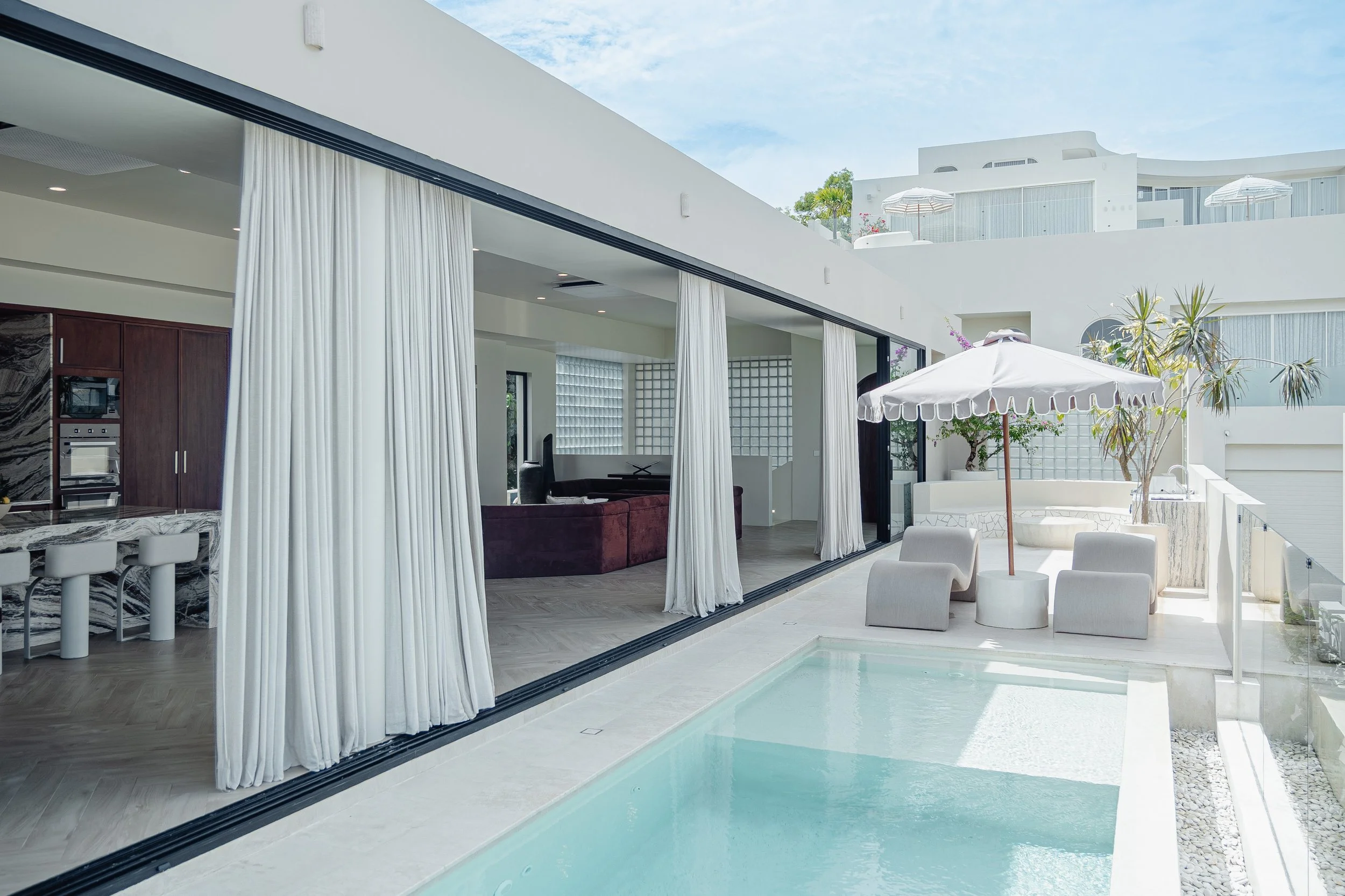 OCEAN VIEW VILLA NEXT TO DREAMLAND BEACH - 4 BEDROOM - BINGIN