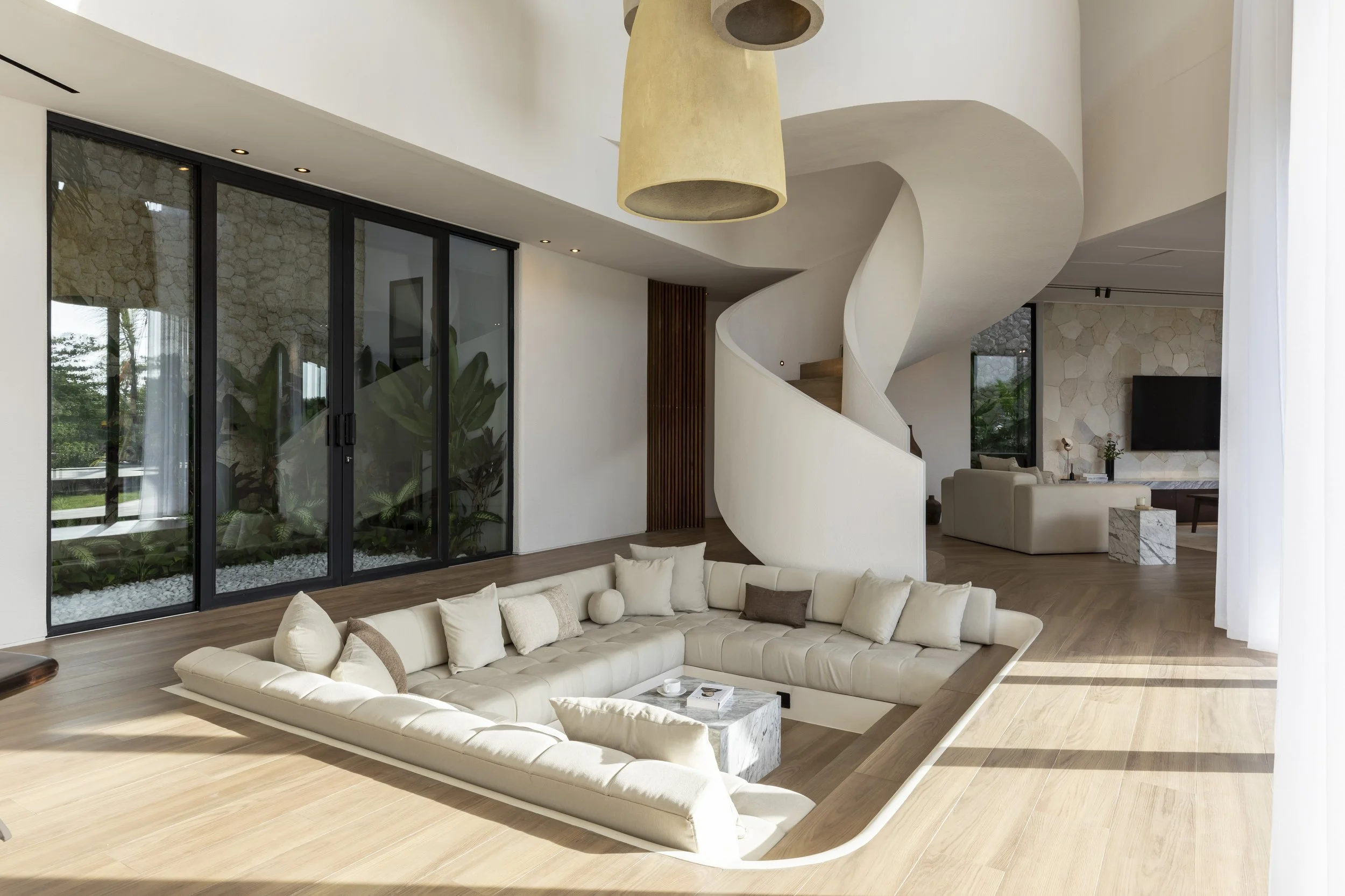 OCEAN VIEW VILLA WITH PRIVATE BEACH ACCESS - 5 BEDROOM - ULUWATU