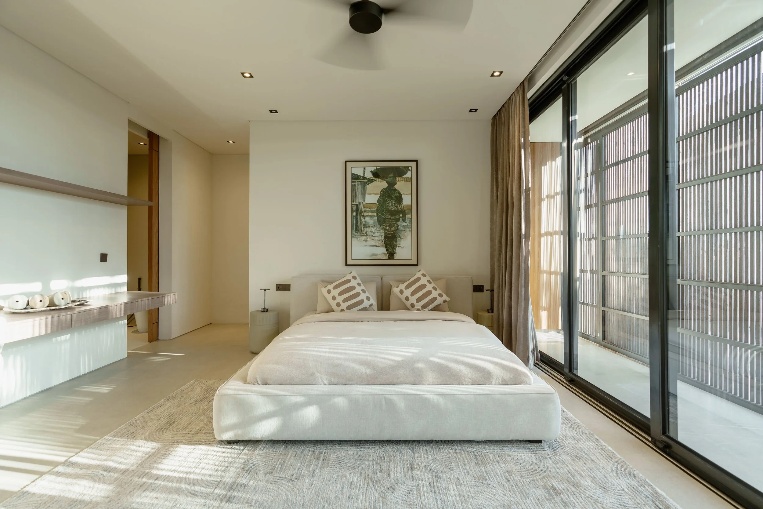 BOLD LINES & NATURAL TEXTURES VILLA - 4 BEDROOM - SEMINYAK - Bali - for sale - luxury - villa