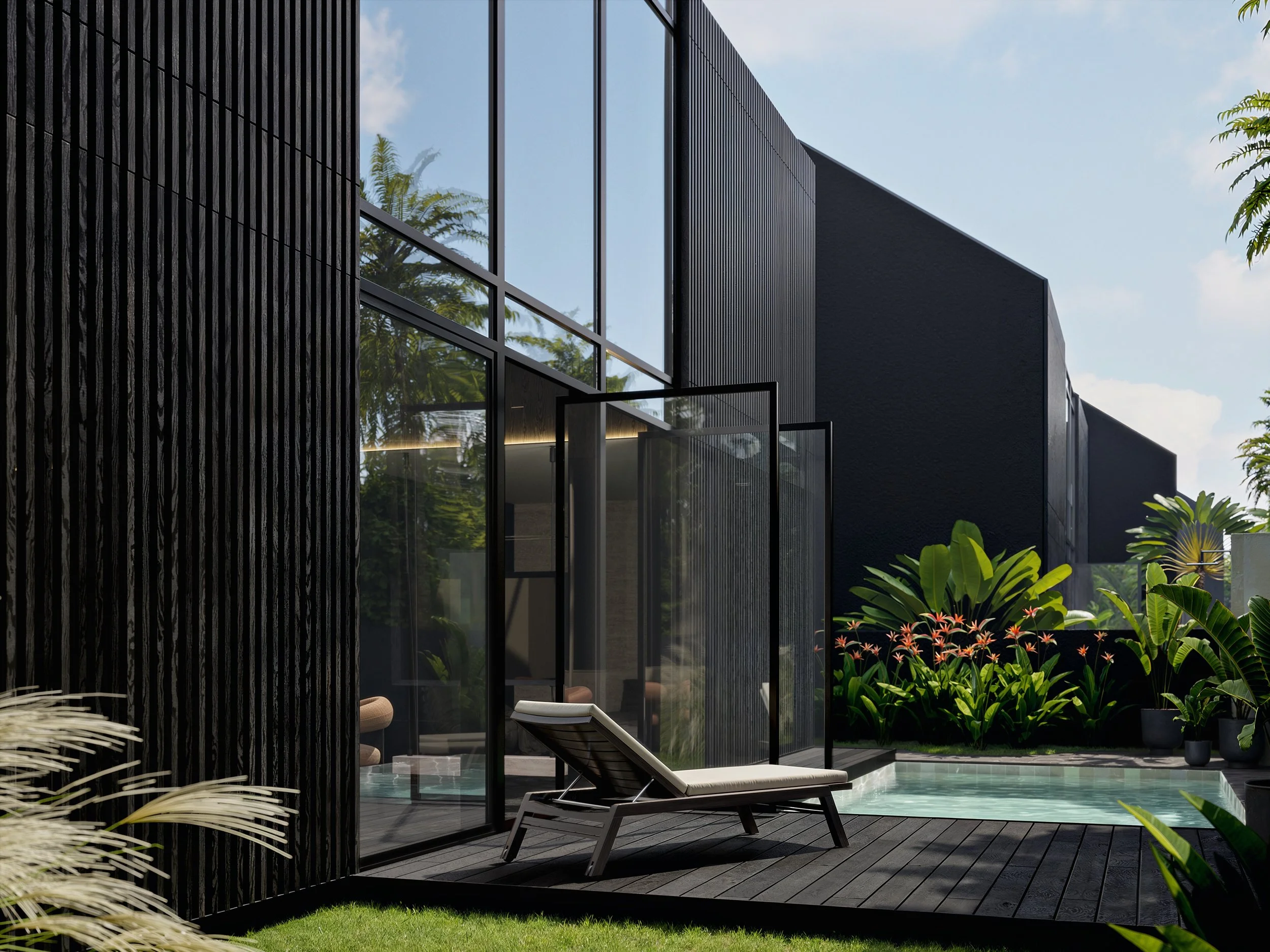 BLACK EDITION VILLAS - 3 BEDROOM - OFF PLAN - UBUD - for - sale - Bali