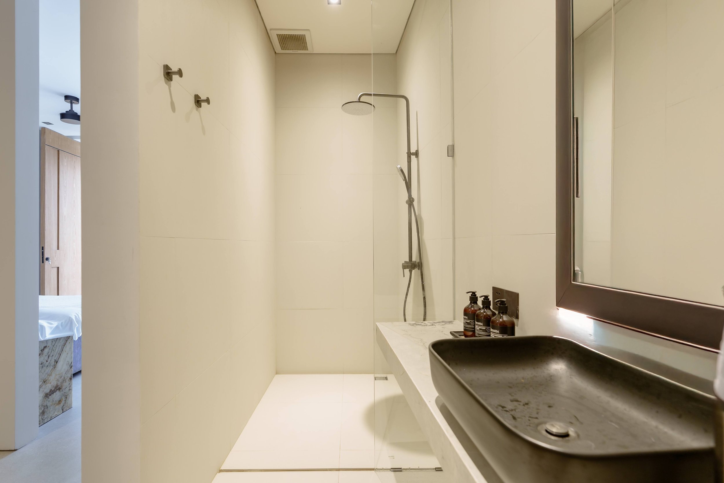 BOLD LINES & NATURAL TEXTURES VILLA - 4 BEDROOM - SEMINYAK - Bali - for sale - luxury - villa