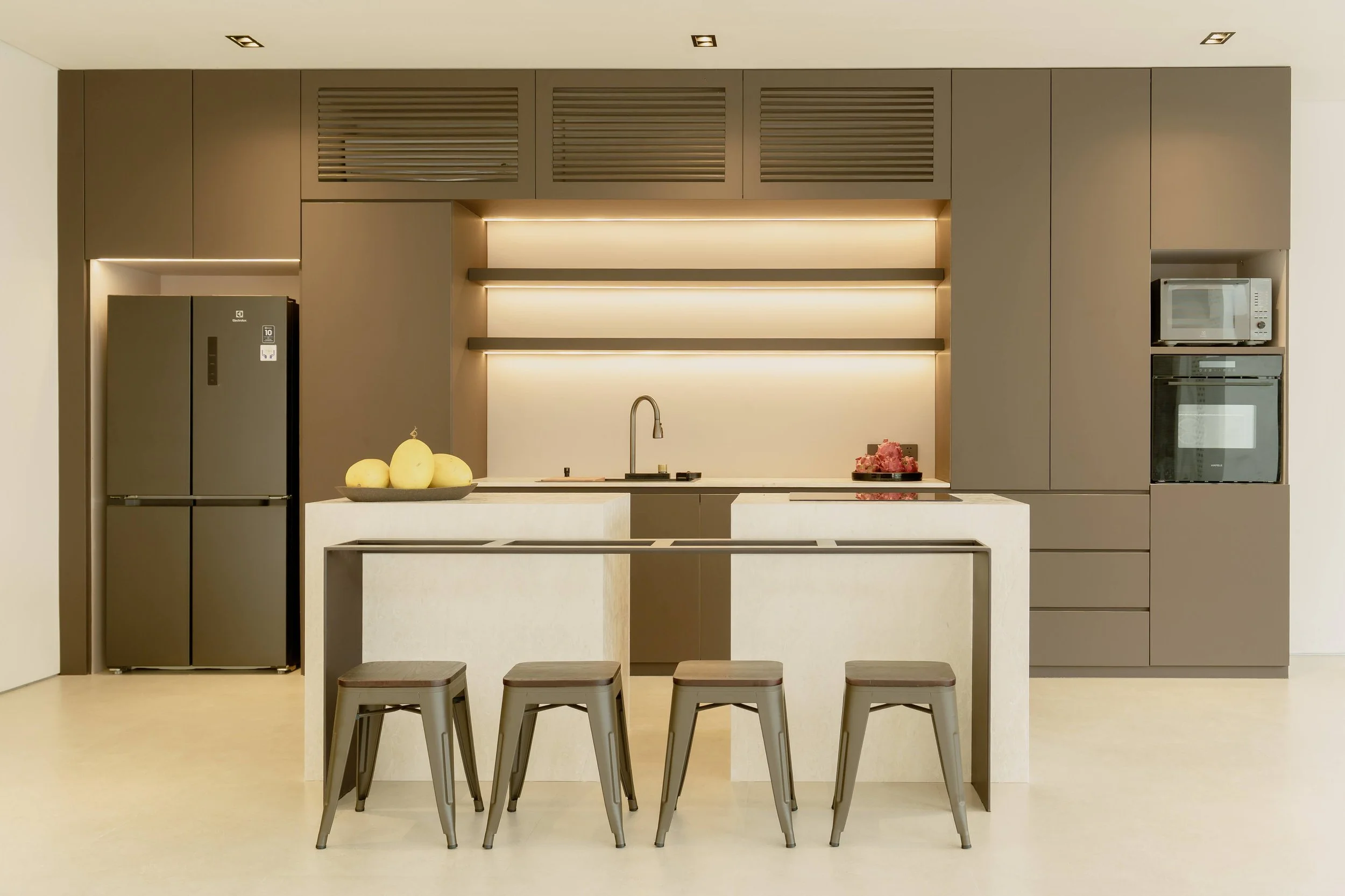 BOLD LINES & NATURAL TEXTURES VILLA - 4 BEDROOM - SEMINYAK - Bali - for sale - luxury - villa