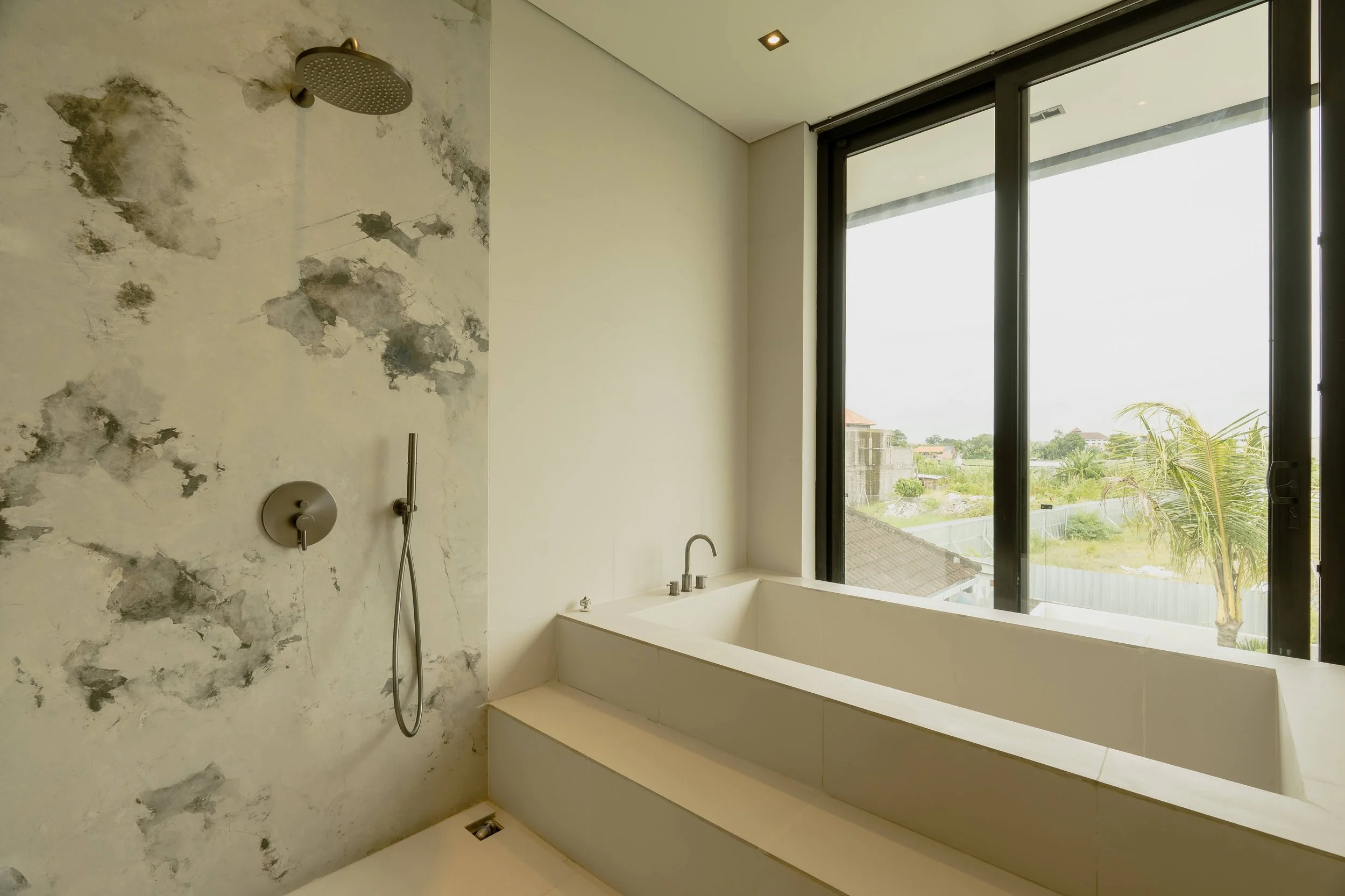 BOLD LINES & NATURAL TEXTURES VILLA - 4 BEDROOM - SEMINYAK - Bali - for sale - luxury - villa