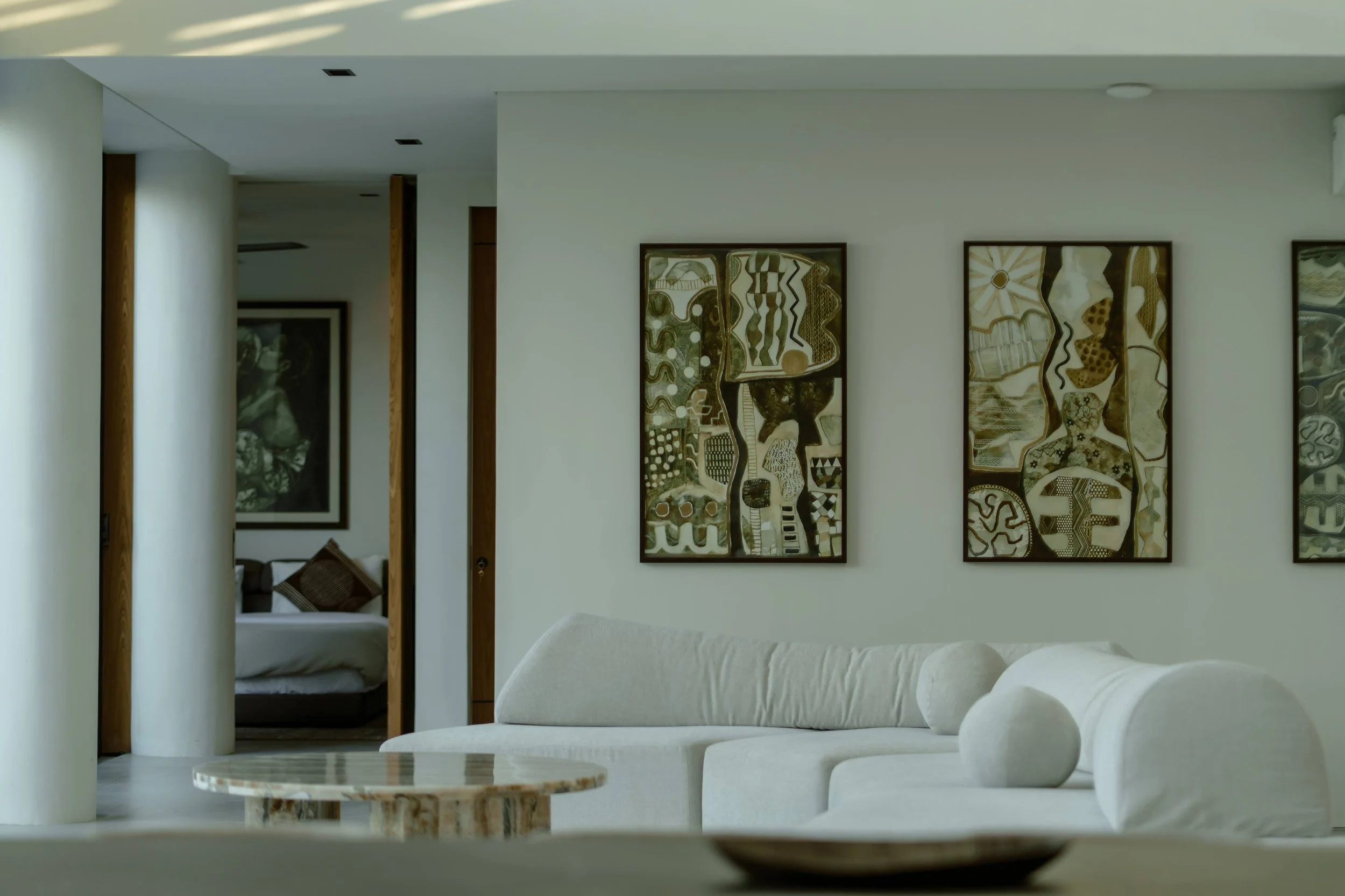 BOLD LINES & NATURAL TEXTURES VILLA - 4 BEDROOM - SEMINYAK - Bali - for sale - luxury - villa