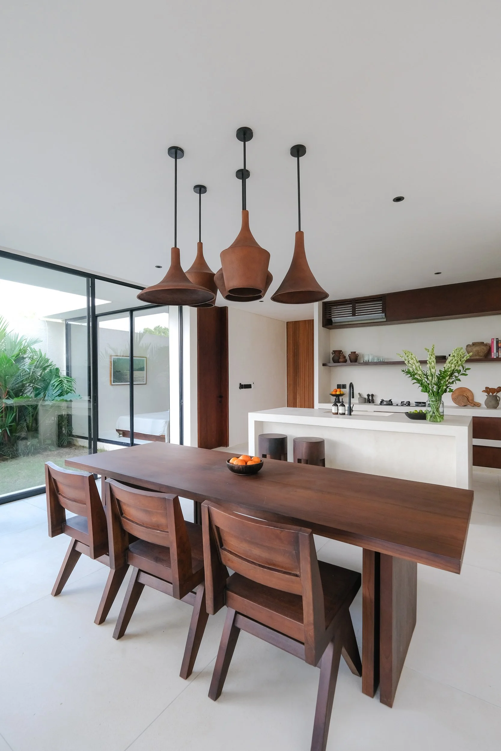 ARCHITECTURAL TROPICAL VILLA ABOVE THE RICE FIELDS - 3 BEDROOM - NYANYI BEACH - Bali - for - sale