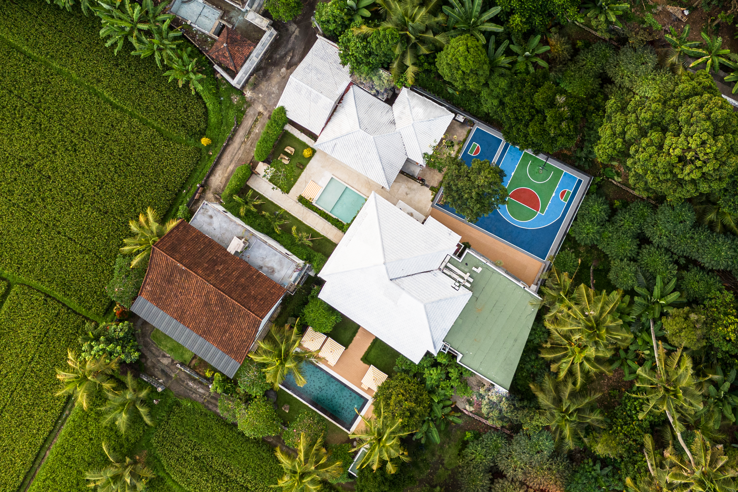 CONTEMPORARY SACTUARY FRAMED BY NATURE - 6 BEDROOM - UBUD