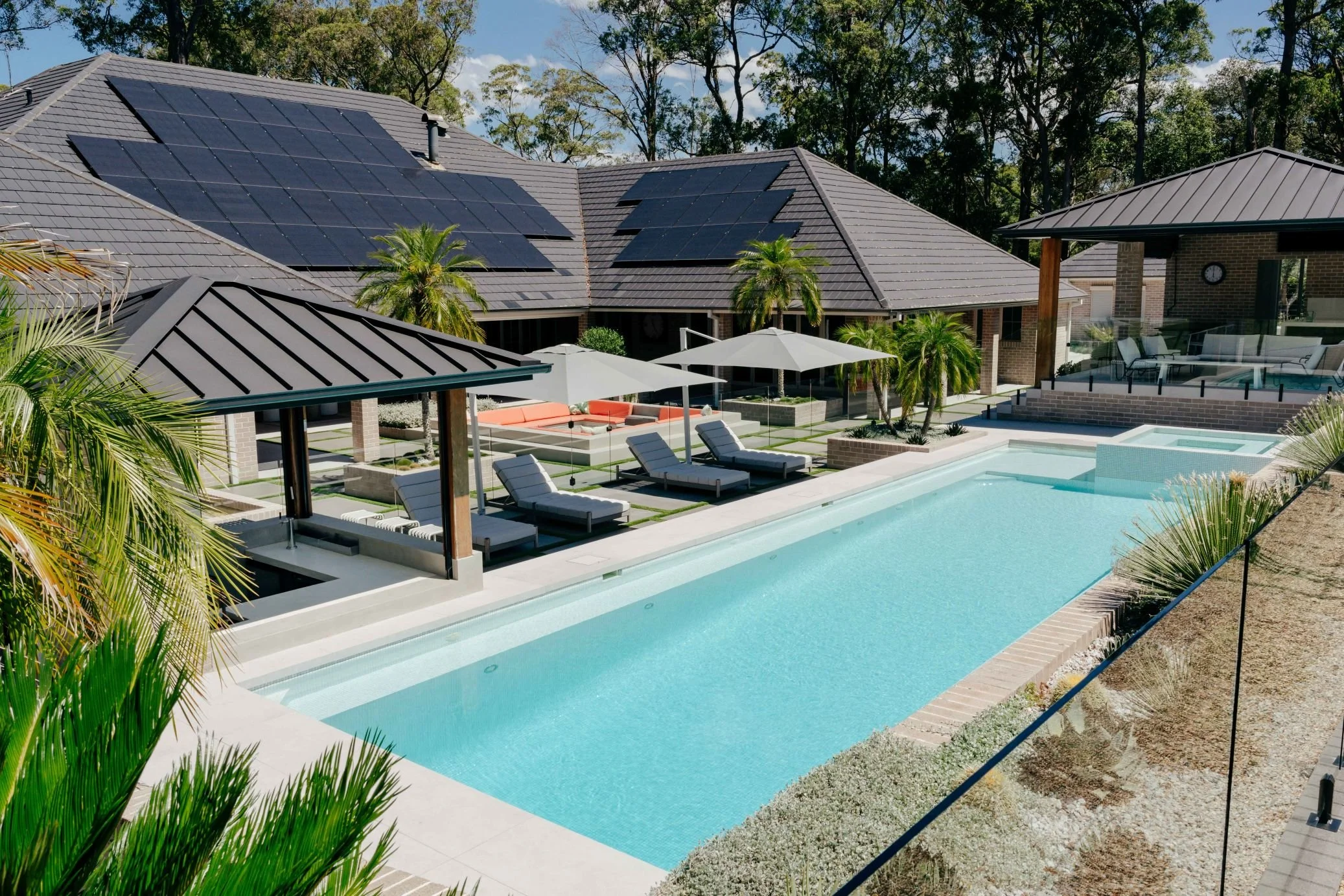 Luxury pool and outdoor living