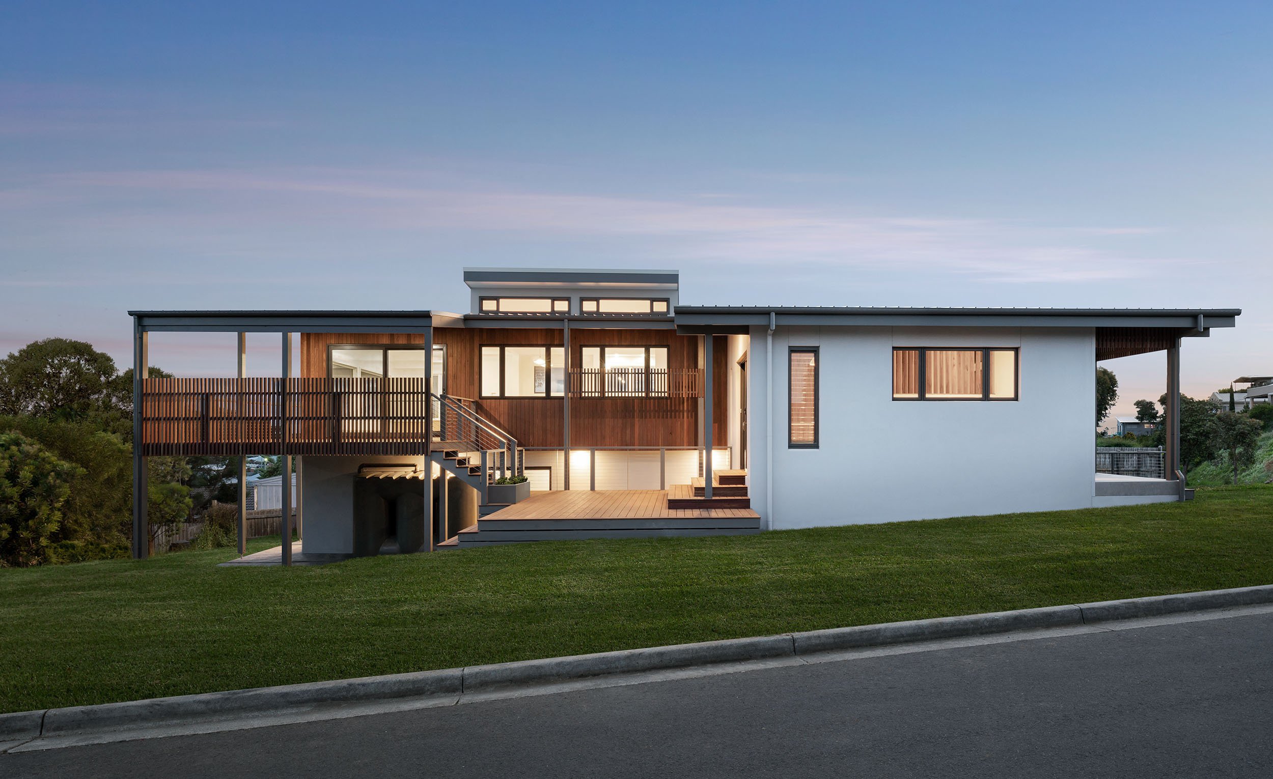 Sunset House Modern Coastal Custom