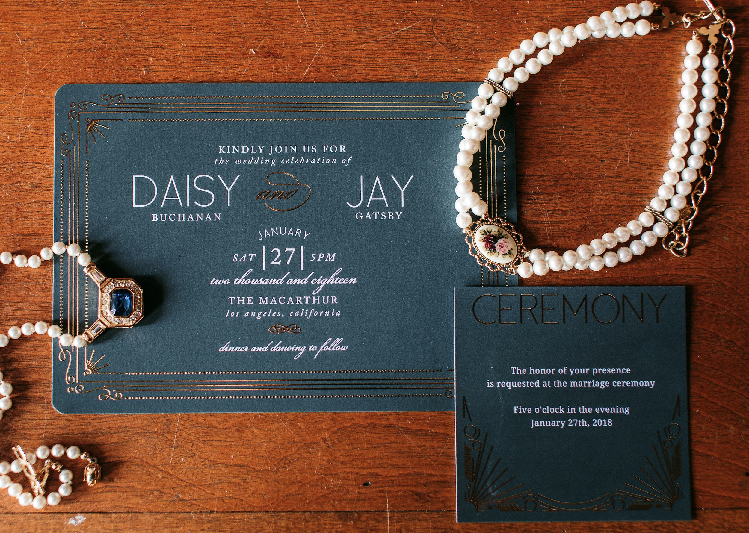 stylized sunburst foil wedding invitation.png