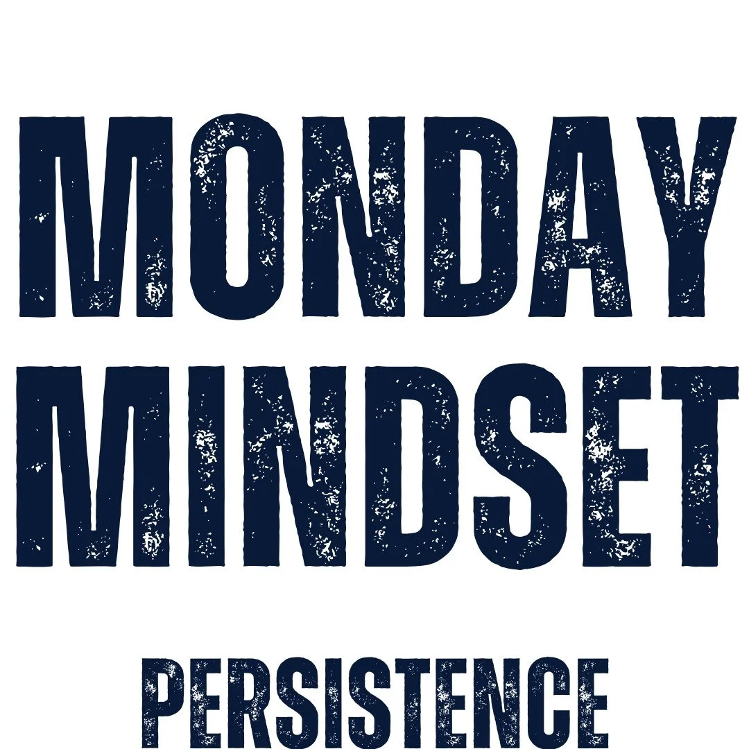 Introducing you to Monday Mindset, a newsletter that will challenge you, provoke your thoughts and enhance your inner warrior.
Rodney and Chris’ Thoughts
Perseverance. Persistence. A will to continue.
Meeting objectives and achieving goals tak