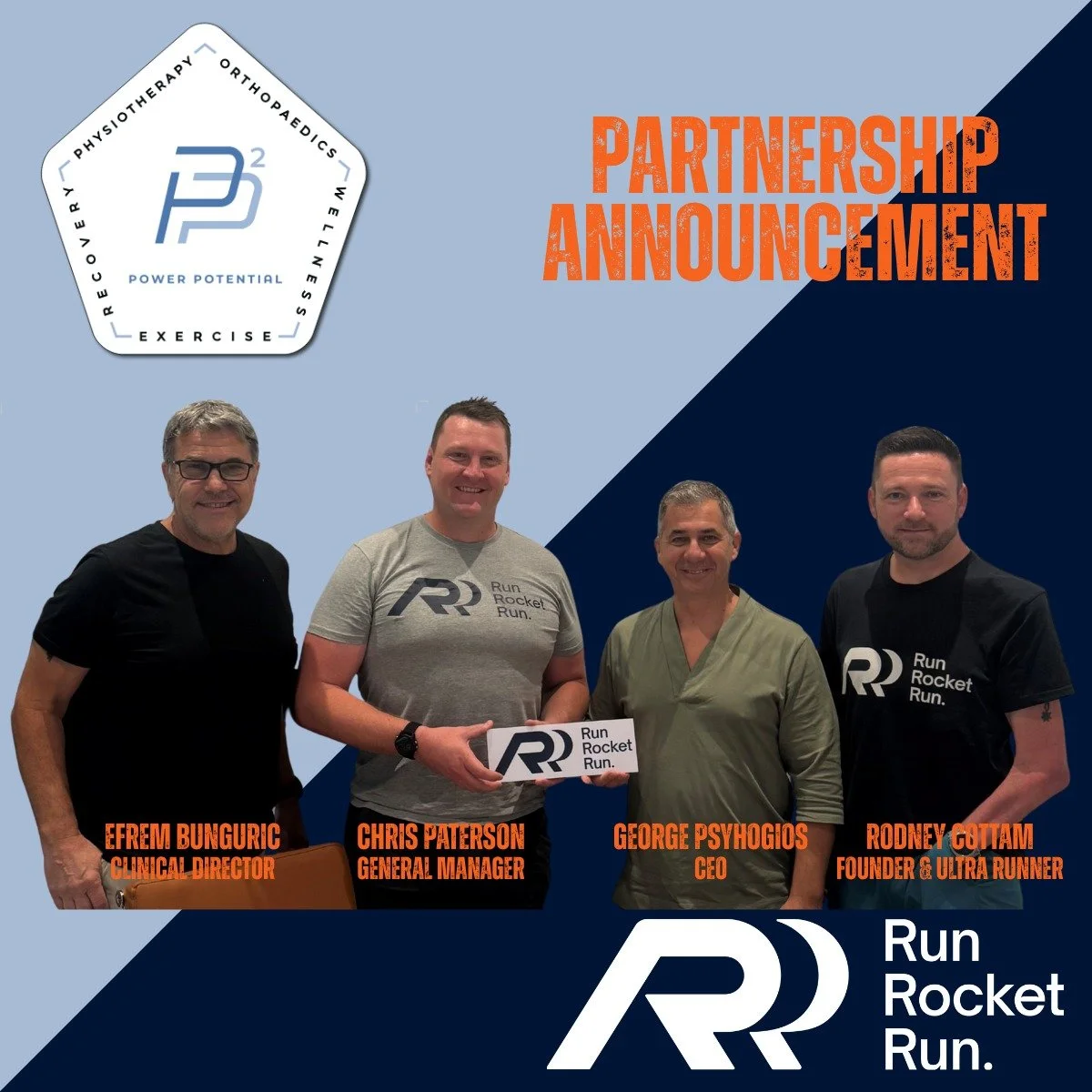 Our mission at Run Rocket Run is to enhance every individual’s performance. This cannot be achieved alone. That’s why we align ourselves with partners who share the same passion.
We’re excited to announce our new partnership with @