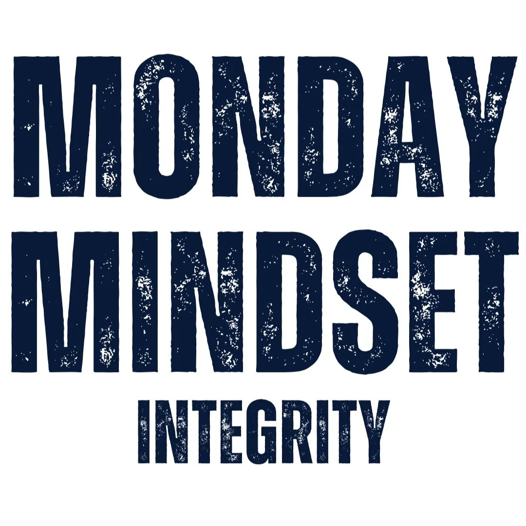 Welcome to Monday Mindset, a newsletter that will challenge you, provoke your thoughts and enhance your inner warrior.

Rodney and Chris&rsquo; Thoughts
Integrity is a core business value of Run Rocket Run.

It&rsquo;s a key component of our mission 