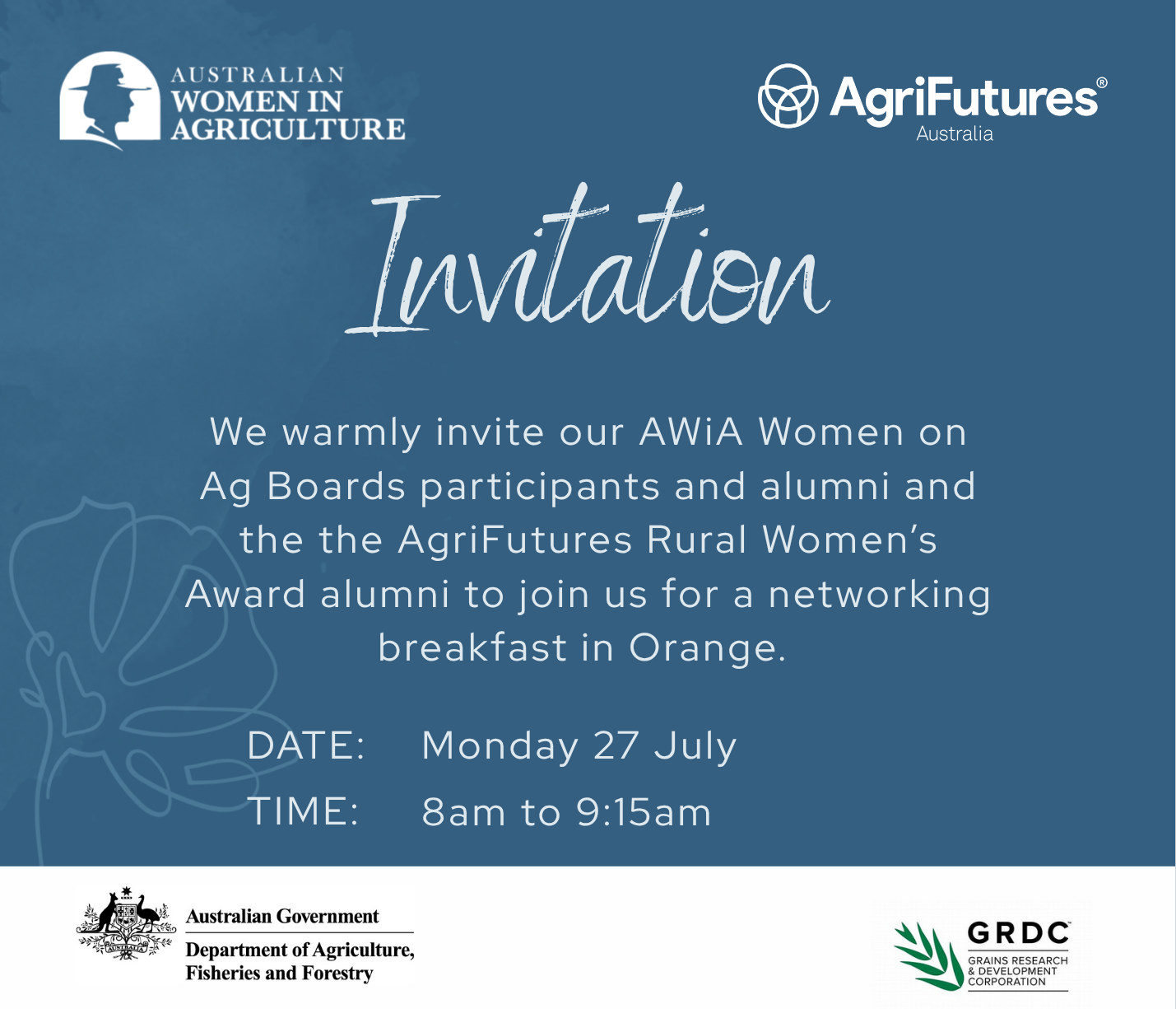 Women on Ag Boards Networking Breakfast