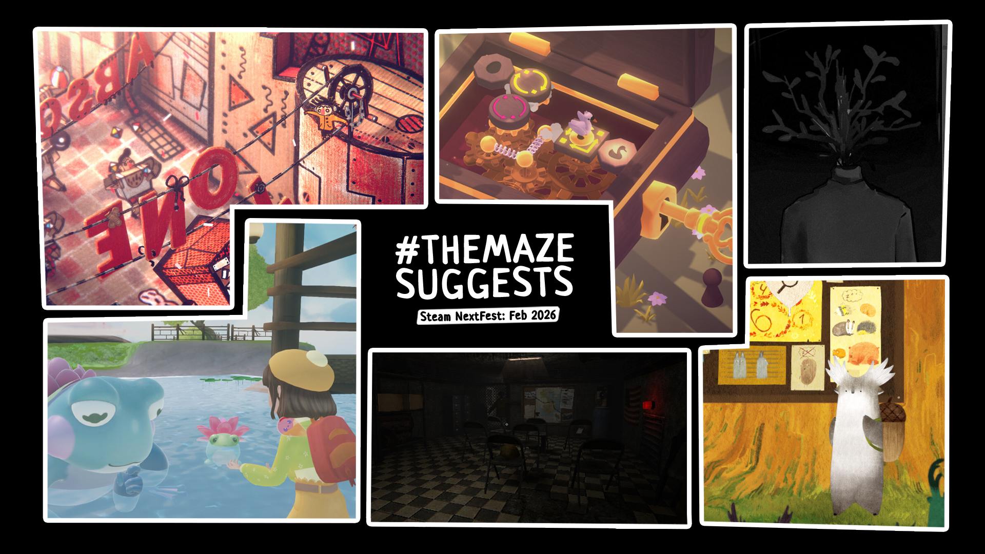 #TheMazeSuggests game recommendations series is born at Gamescom 2022
