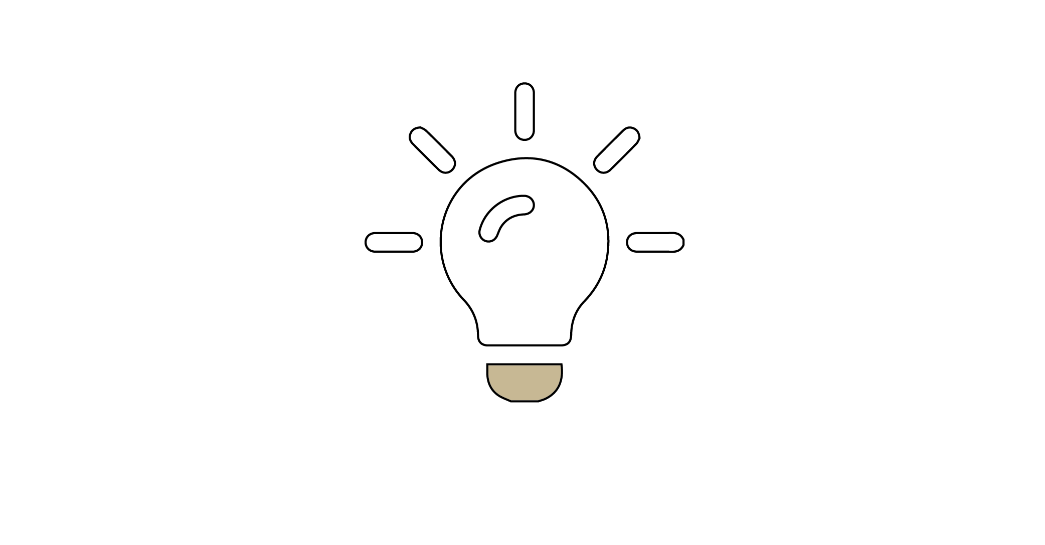 Vector illustration of a woman wearing a hat, holding a cup, on a beige background.