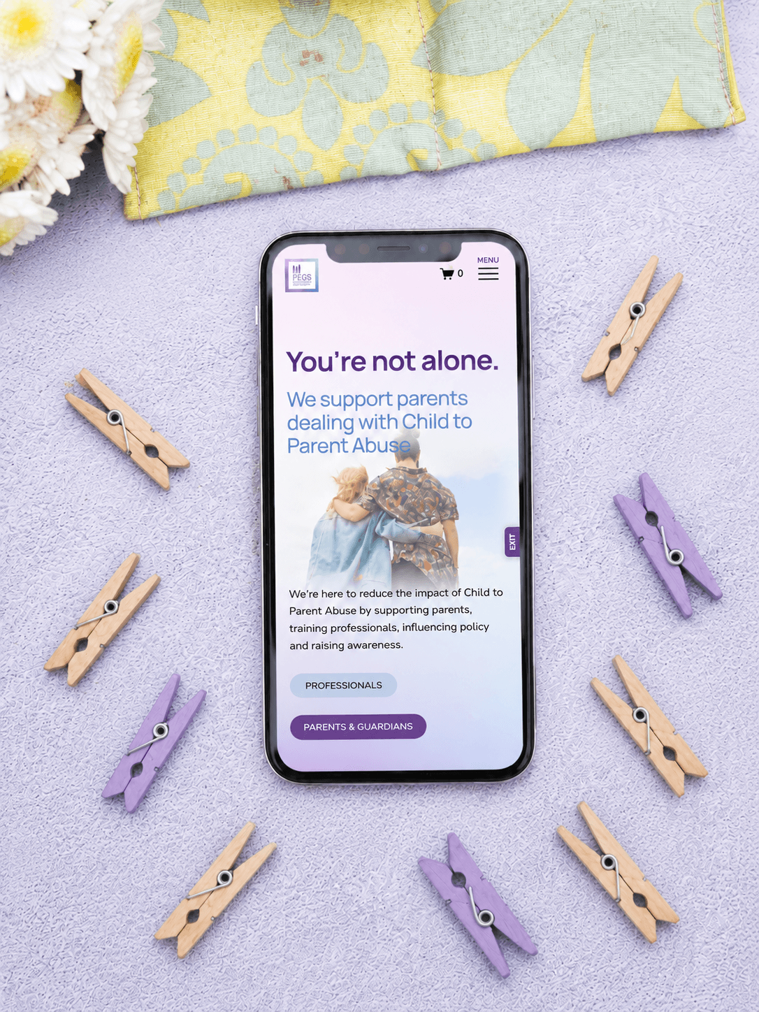 Website Redesign for PEGS
