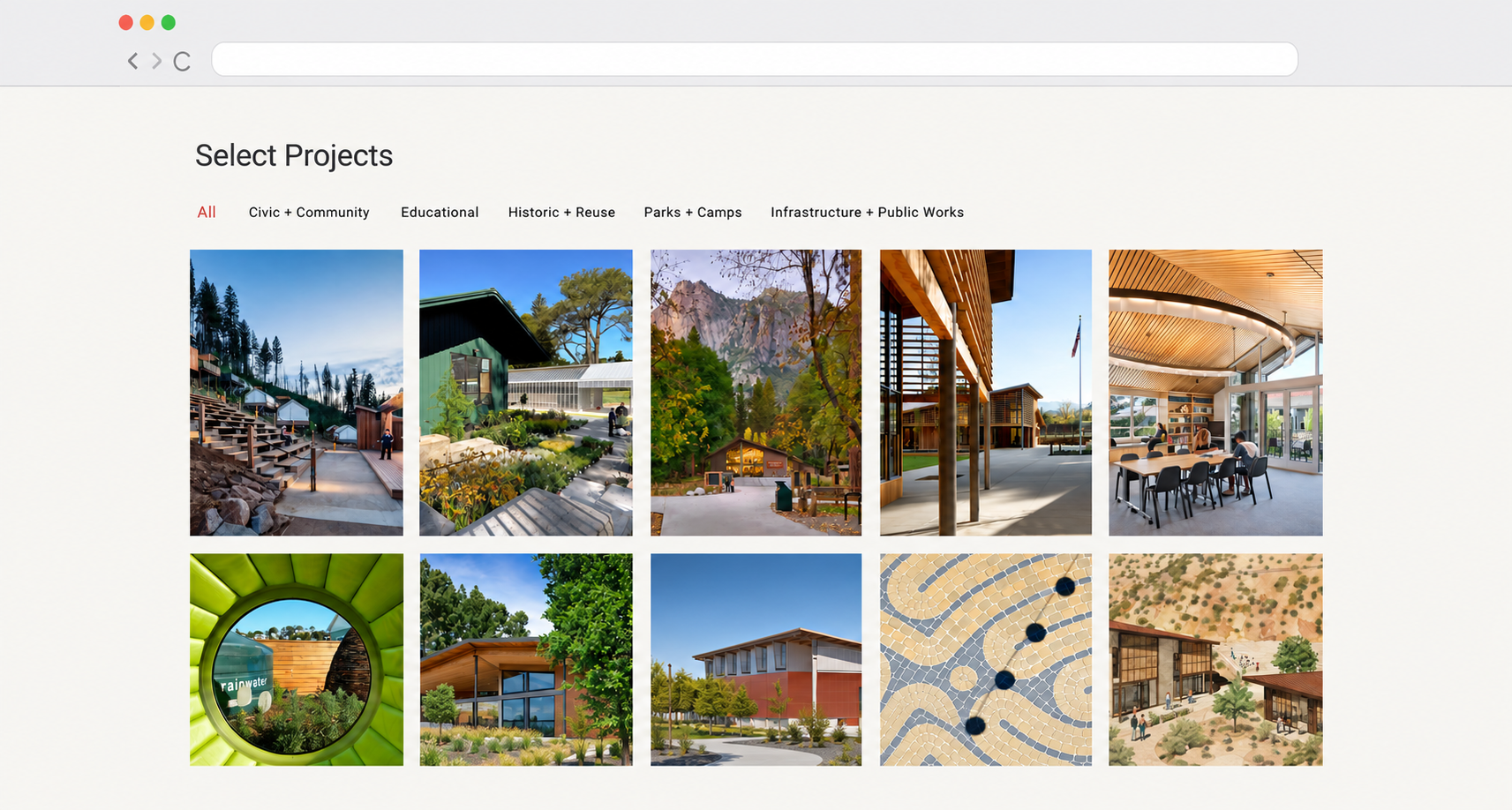 Squarespace filter plugin for portfolio pages