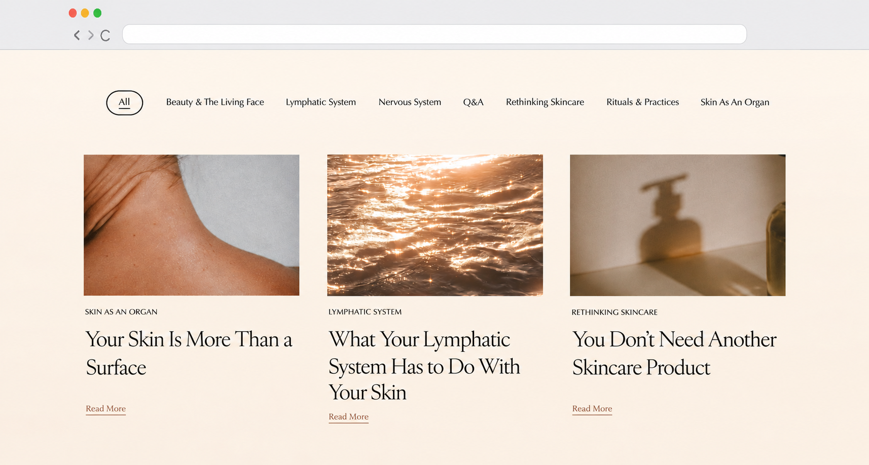 Squarespace filter plugin for blog pages