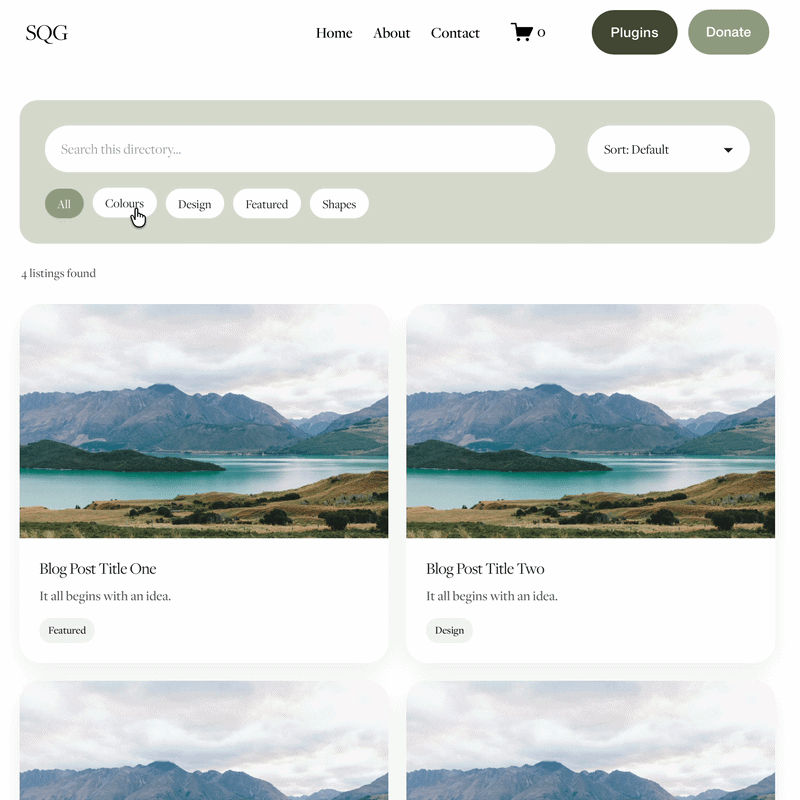 Squarespace Directory Plugin