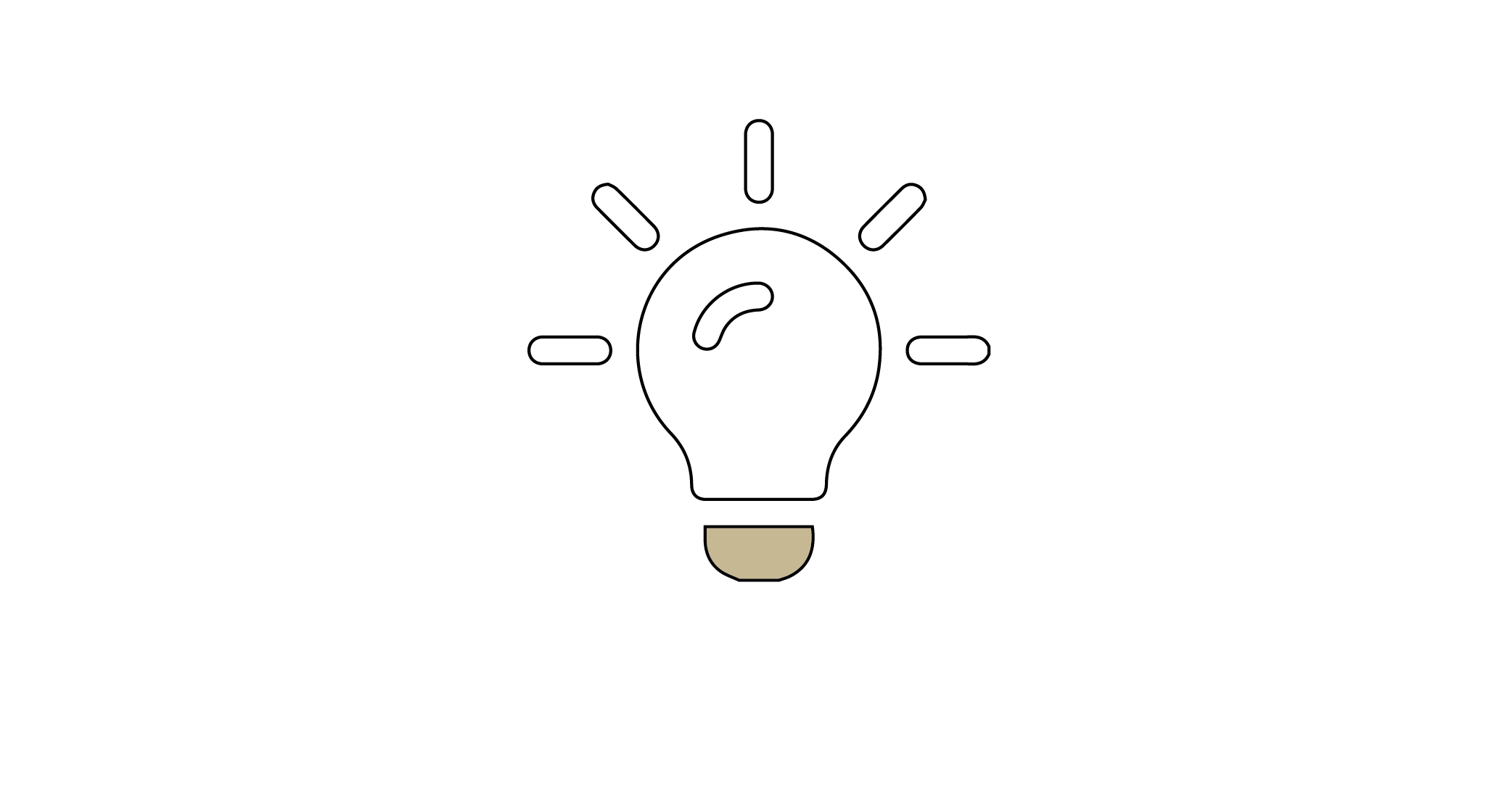 Vector illustration of a woman wearing a hat, holding a cup, on a beige background.
