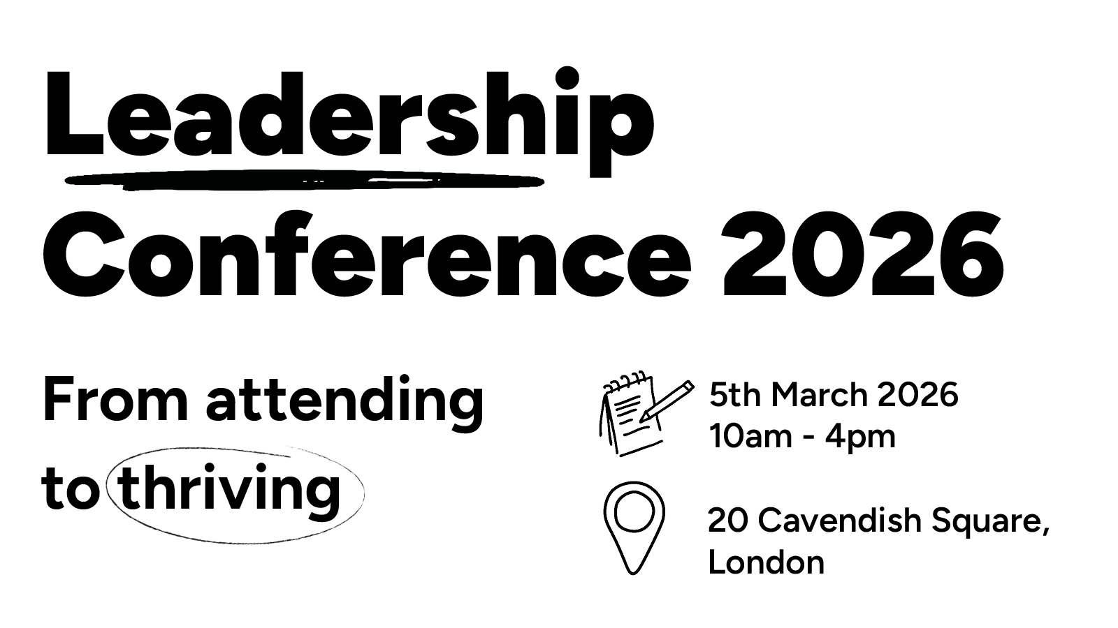 Sketch of a workspace with a long rectangular monitor at the top, a circular platform on the left, a notepad with a pen on the right, and a location marker icon below