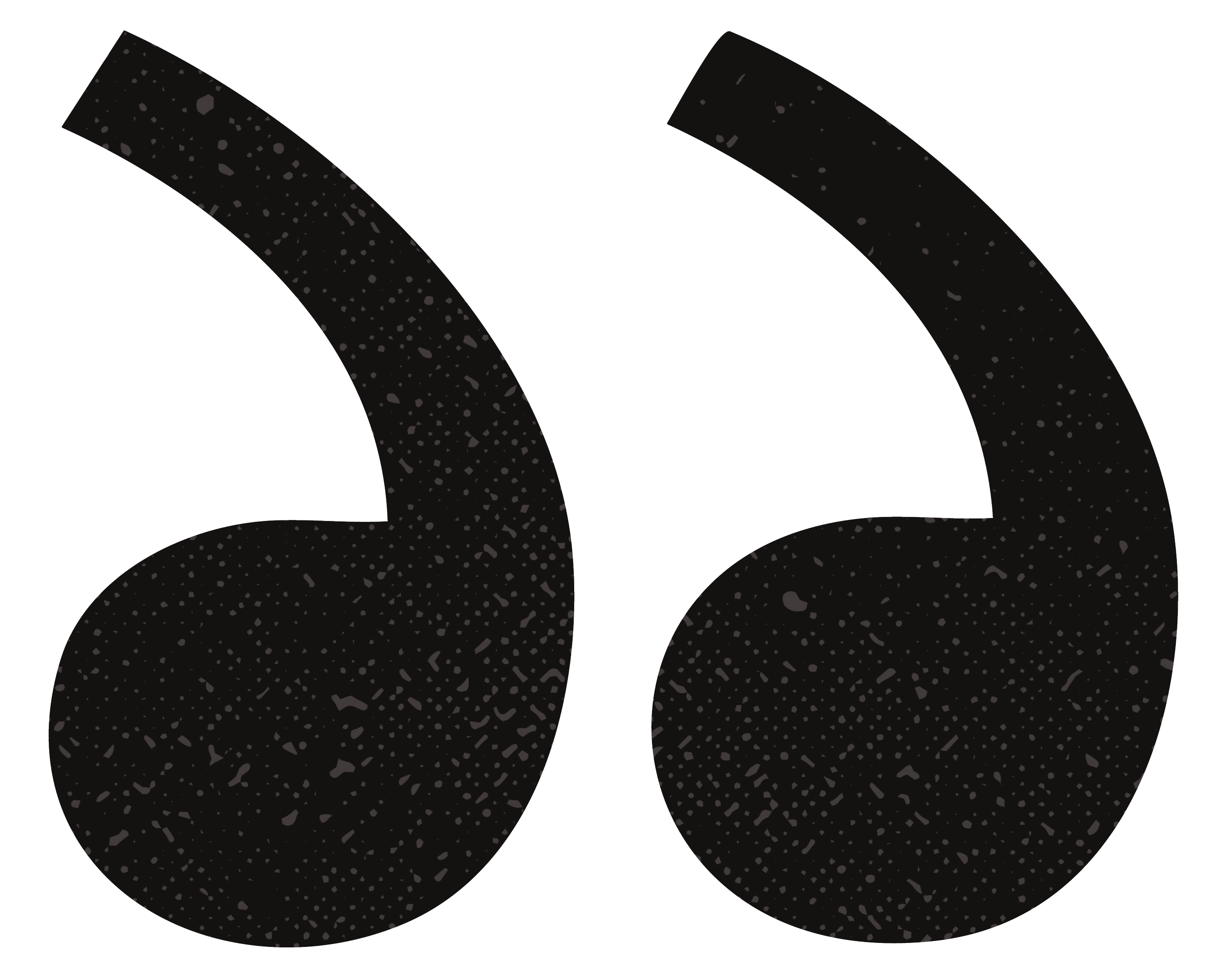 Two black musical notes with textured patterns on a transparent background.