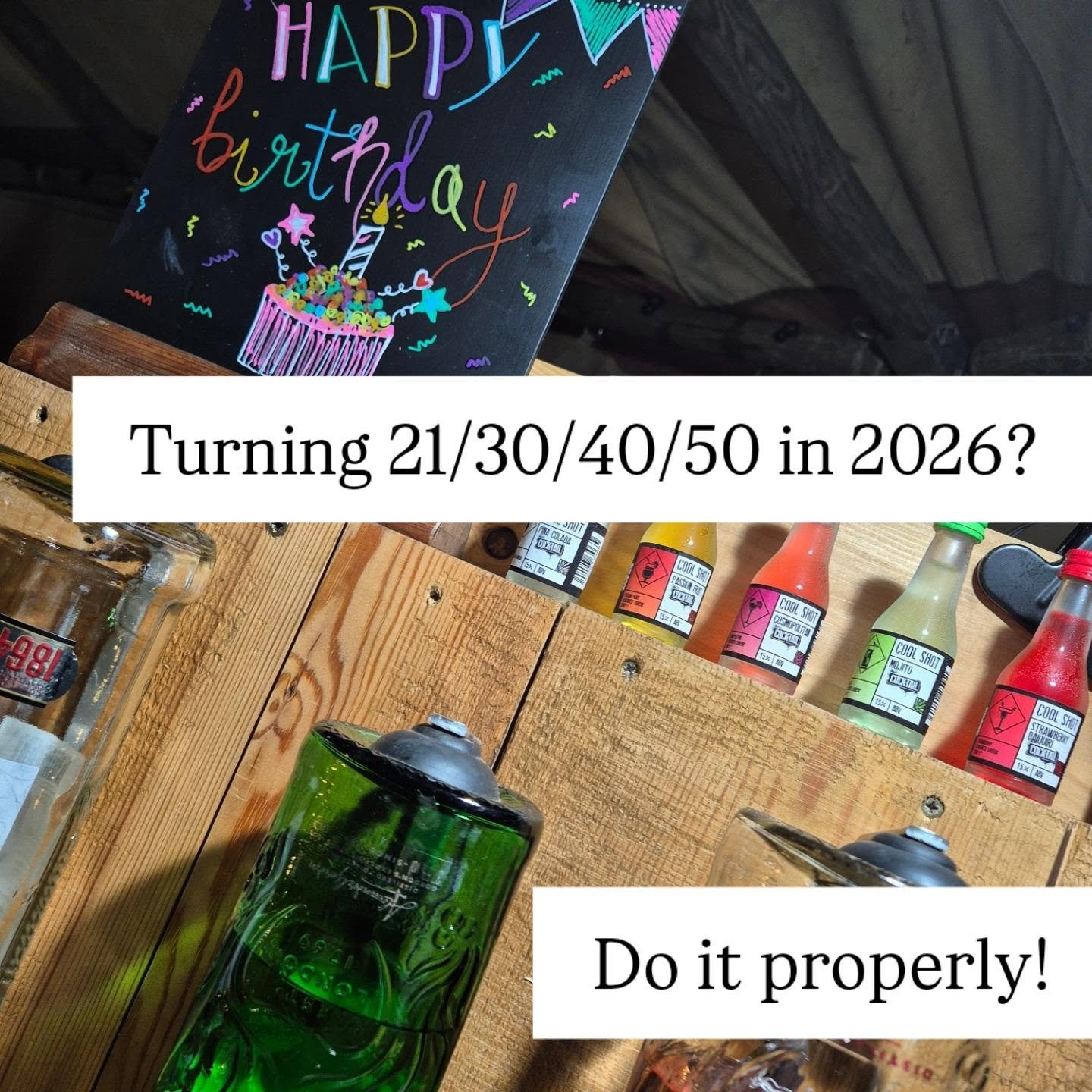 Milestone birthdays deserve more than a supermarket prosecco table 🥂 

📩 Email us to secure your 2026 birthday party

#hudsonrosebarsandevents #milestonebirthday #customcocktails #mobilebarservice #eventplanning