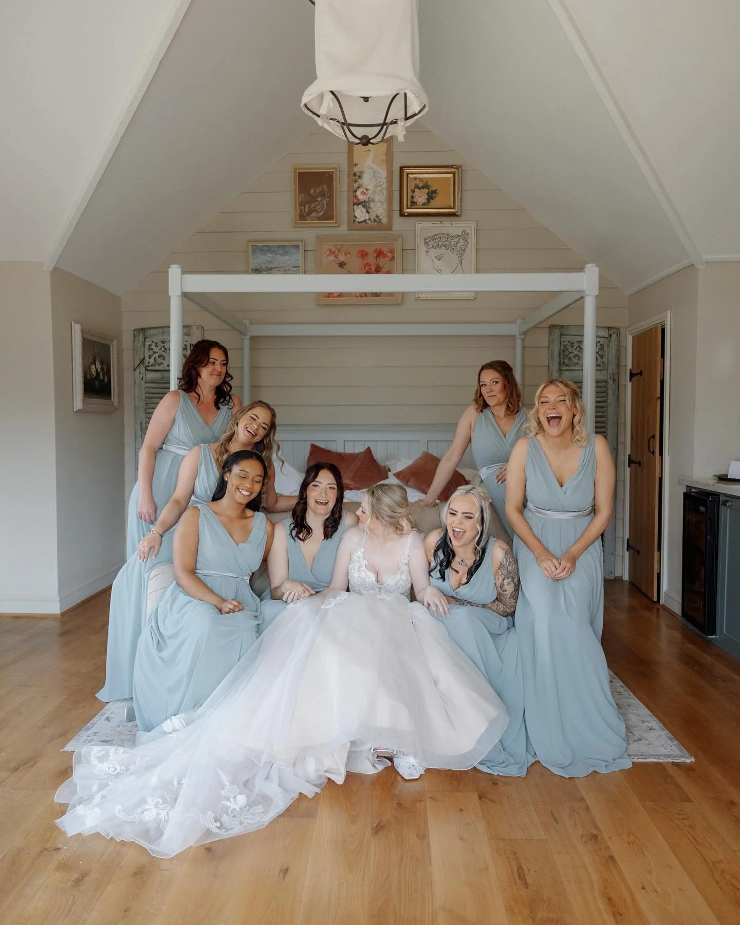 A huge congratulations to Skye and Zac who tied the knot at The Frogmill on Saturday. I will never forget the energy these girls gave on this incredible wedding morning ✨

And a new tradition of stepping in a raw sausage was made ❤️

@_skyecarrington