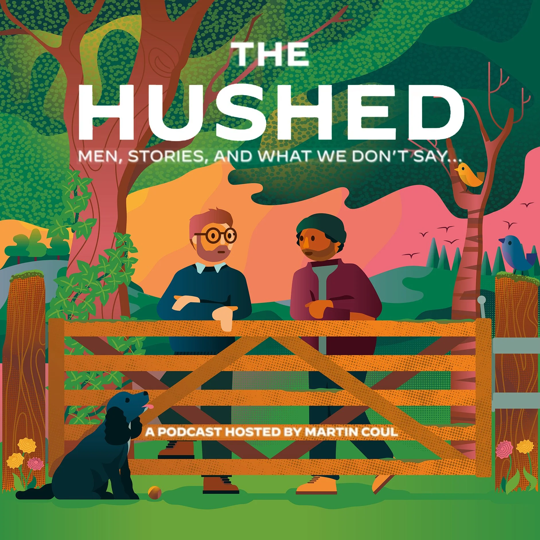 THE HUSHED PODCAST COVER