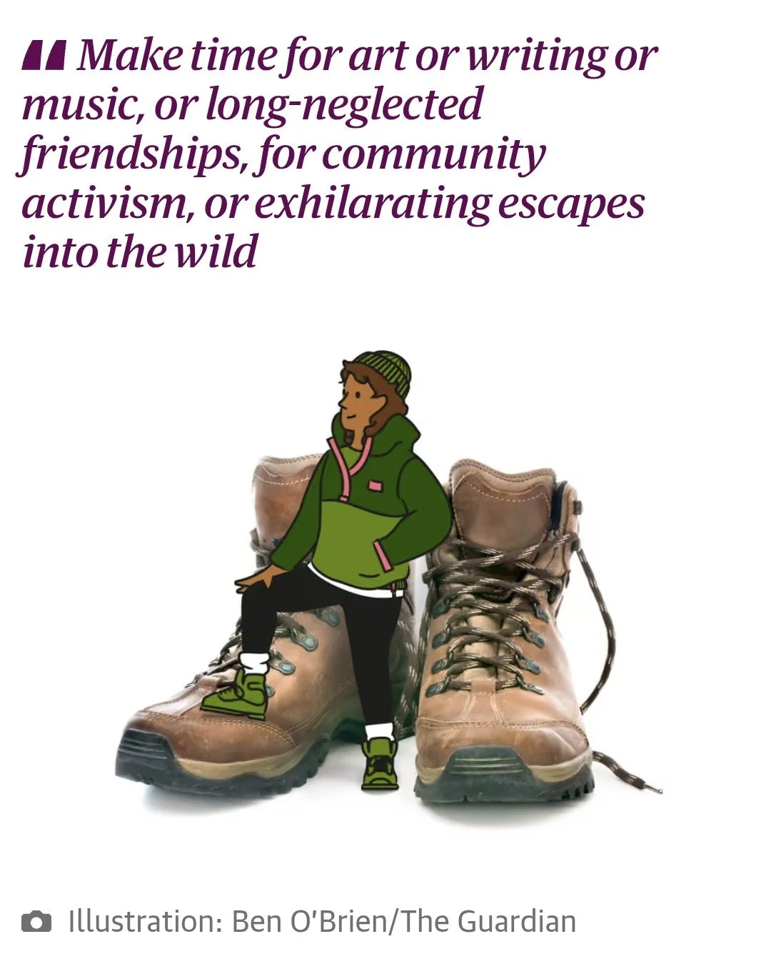 06 Phone Boots editorial illustration outdoors magazine newspaper guardian lifestyle hand drawn line drawing.jpg