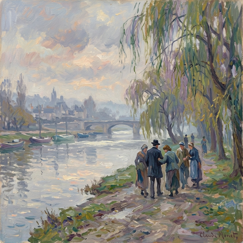 You’ll Never Walk Alone 
as we imagine Claude Monet would have painted it.