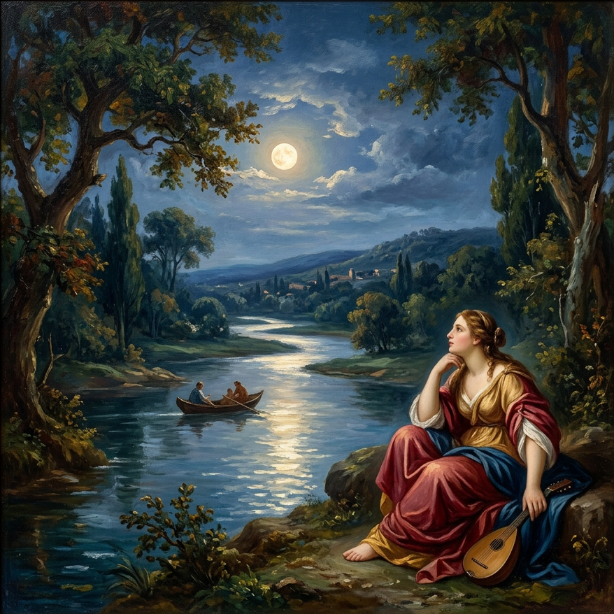 Moon River  
as we imagine Titian would have painted it.