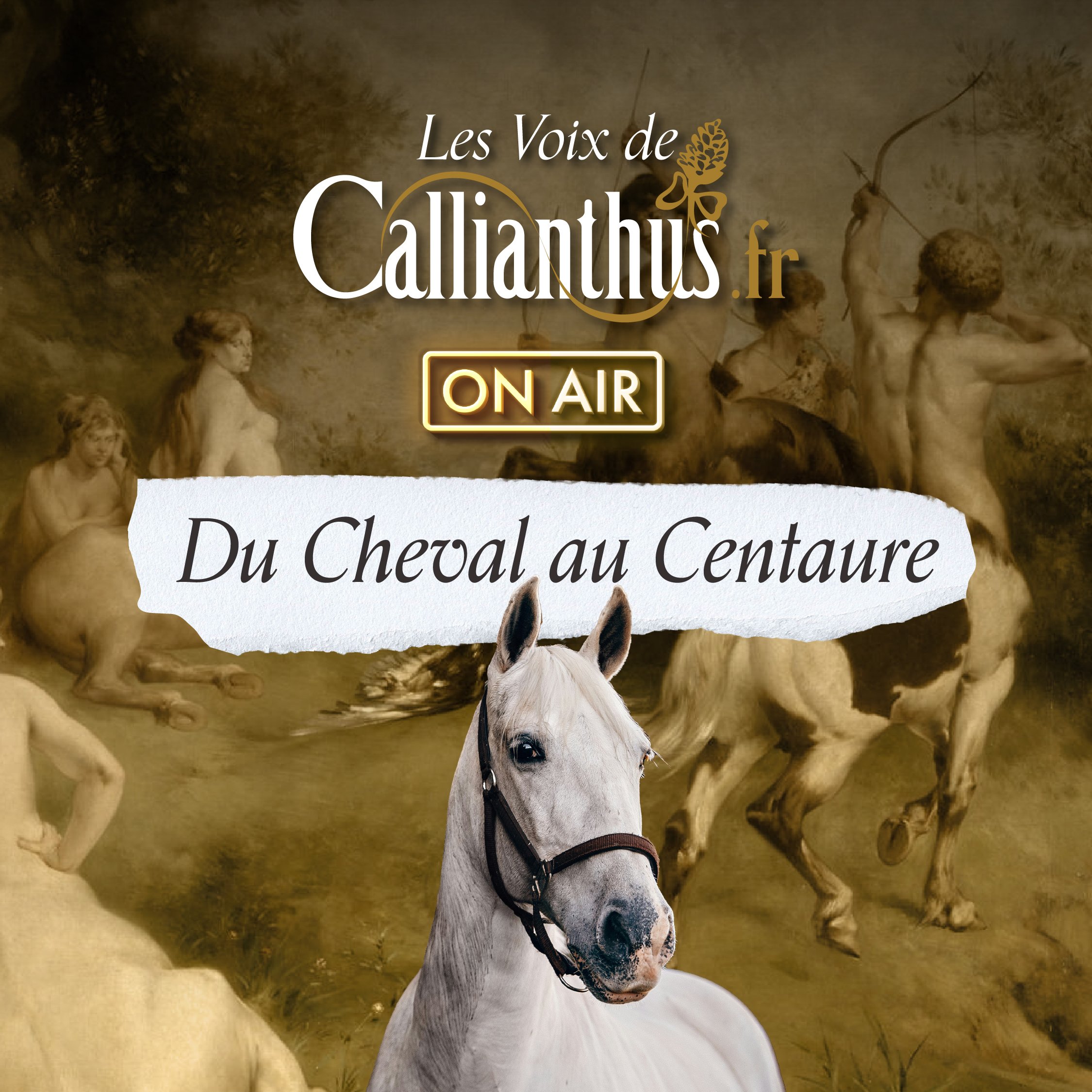 Le bestiaire antique : du cheval au centaure avec Joy Rivault