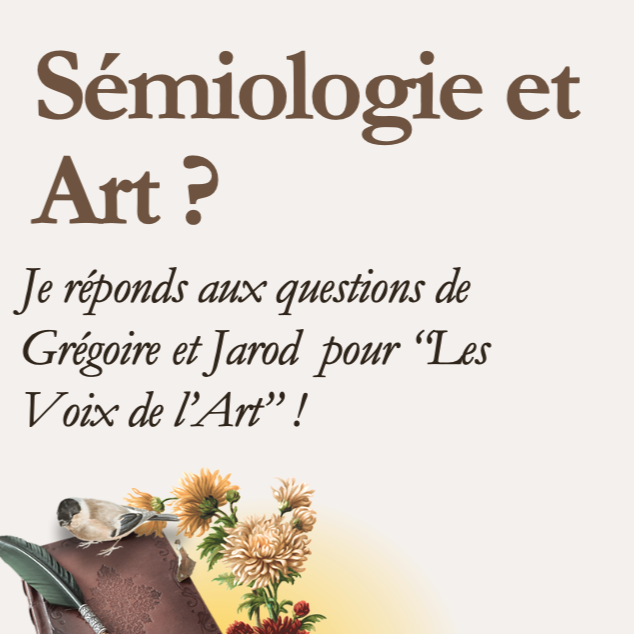 La sémiologie appliquée au monde de l’art avec Grégoire et Jarod du podcast “Les Voix de l’Art”