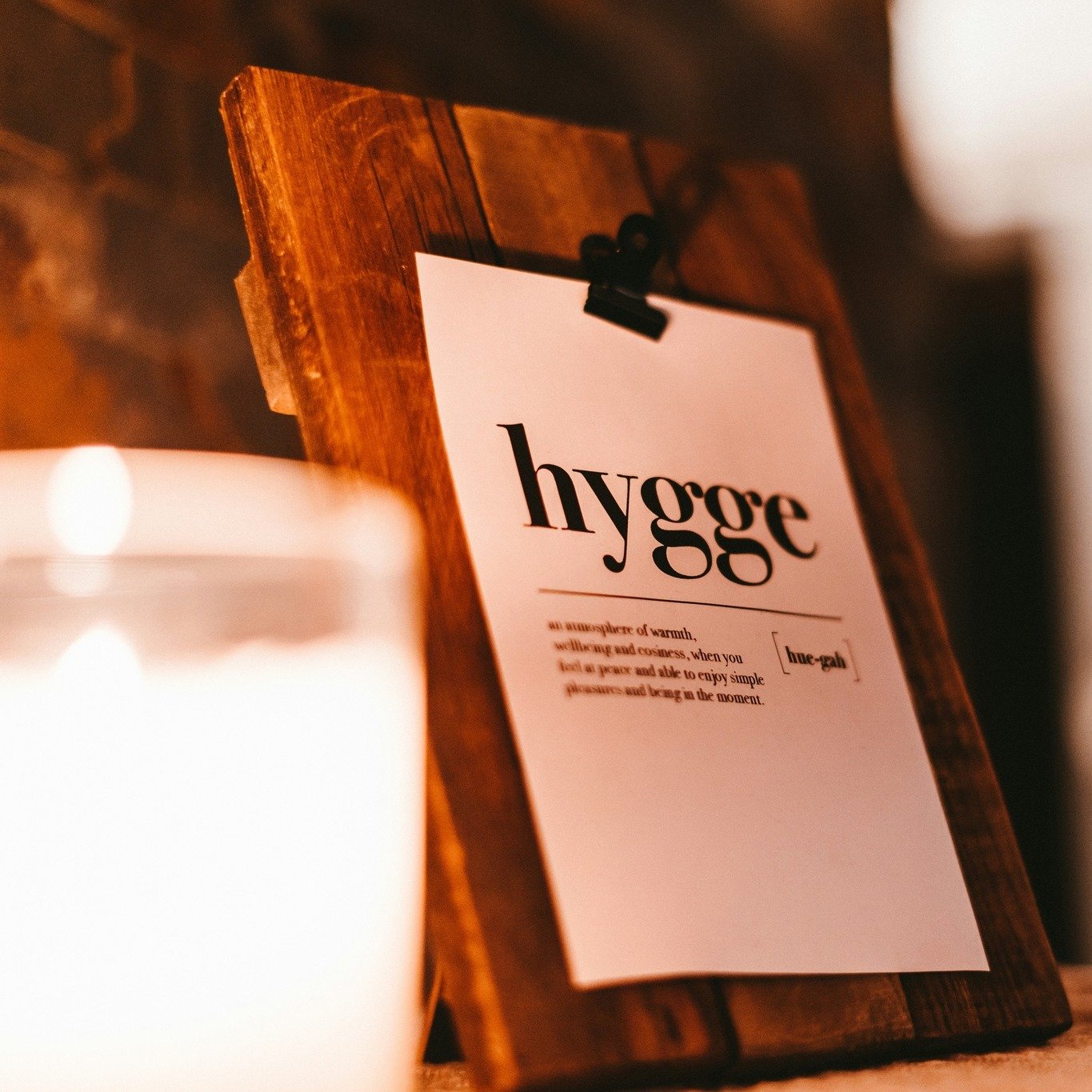 The thing that I love most about being in Denmark right now is getting to experience hygge firsthand.

The closest English translation for hygge is &lsquo;cozy&rsquo;, but it&rsquo;s really more than that.

It&rsquo;s a special atmosphere that they c
