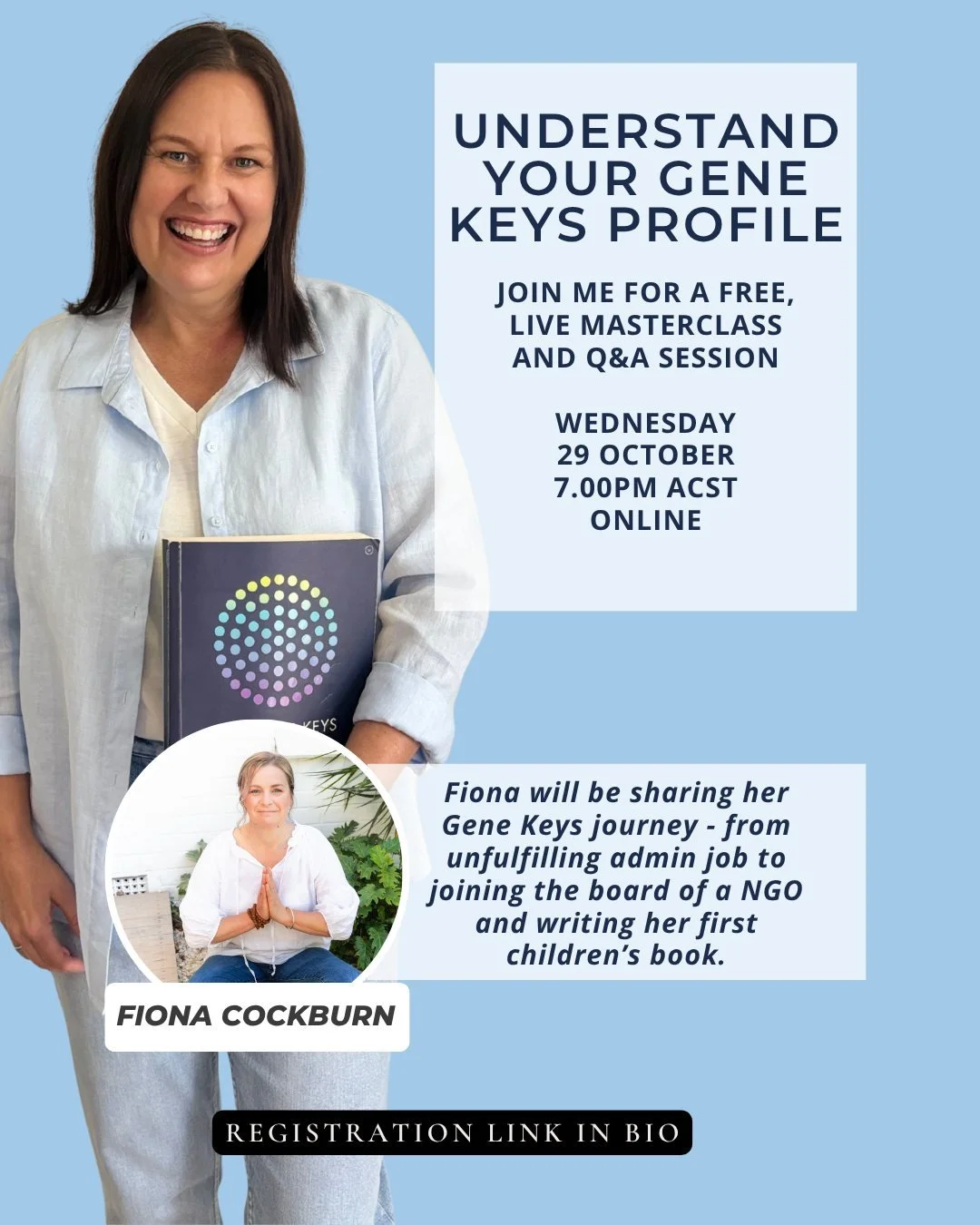 Here&rsquo;s the really good stuff. Your Gene Keys reveal your gifts. They show you what you&rsquo;re naturally great at! The strengths that make success feel easy, fulfilling, and fun.

It&rsquo;s how Fiona discovered her talent for writing and is n