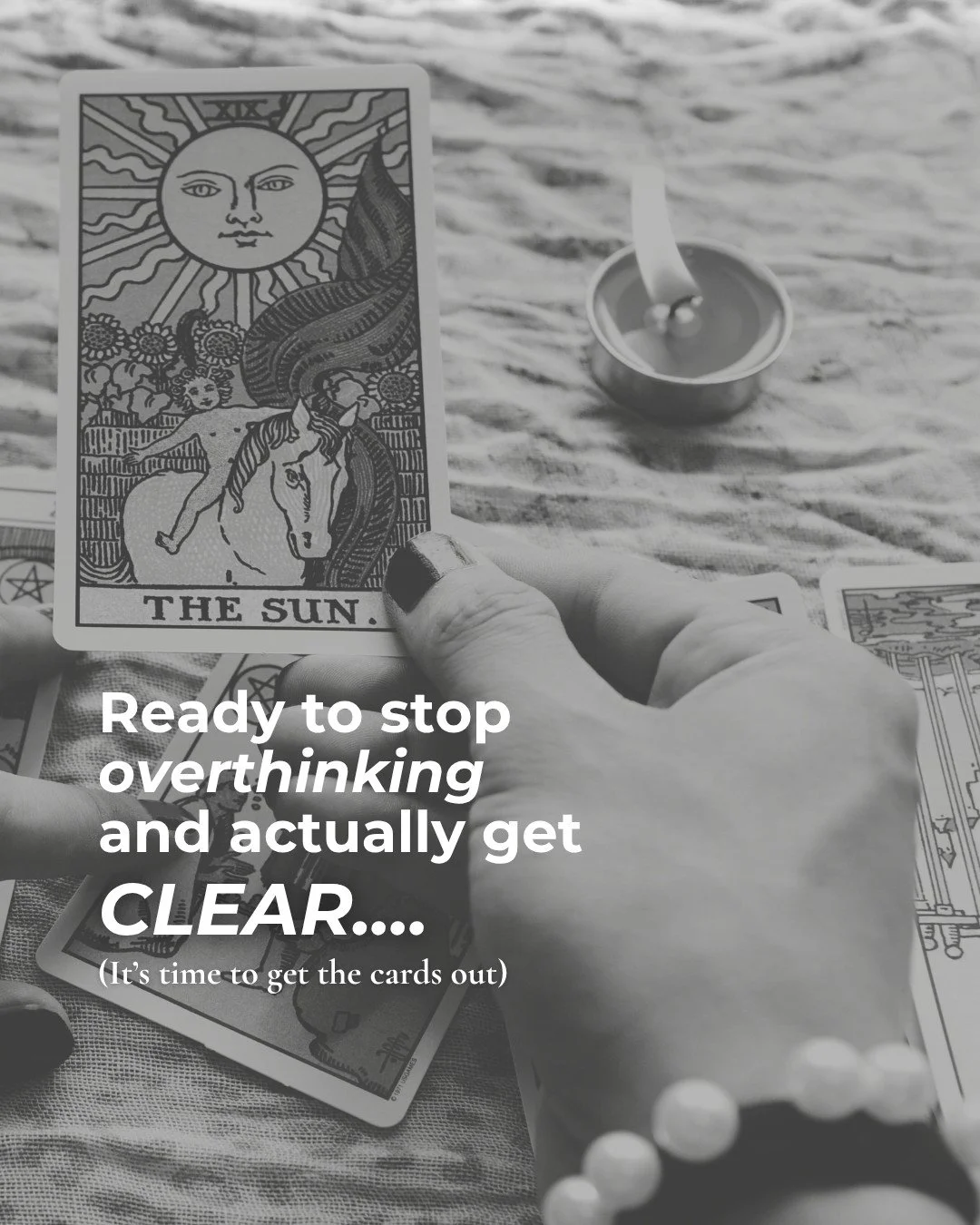 I don&rsquo;t want you walking into 2026 still circling the same problems, doubting yourself, or wondering what&rsquo;s next. Let&rsquo;s get you clear now, before the year even starts.

I&rsquo;m making it super easy  for you too, 1:1 tarot readings