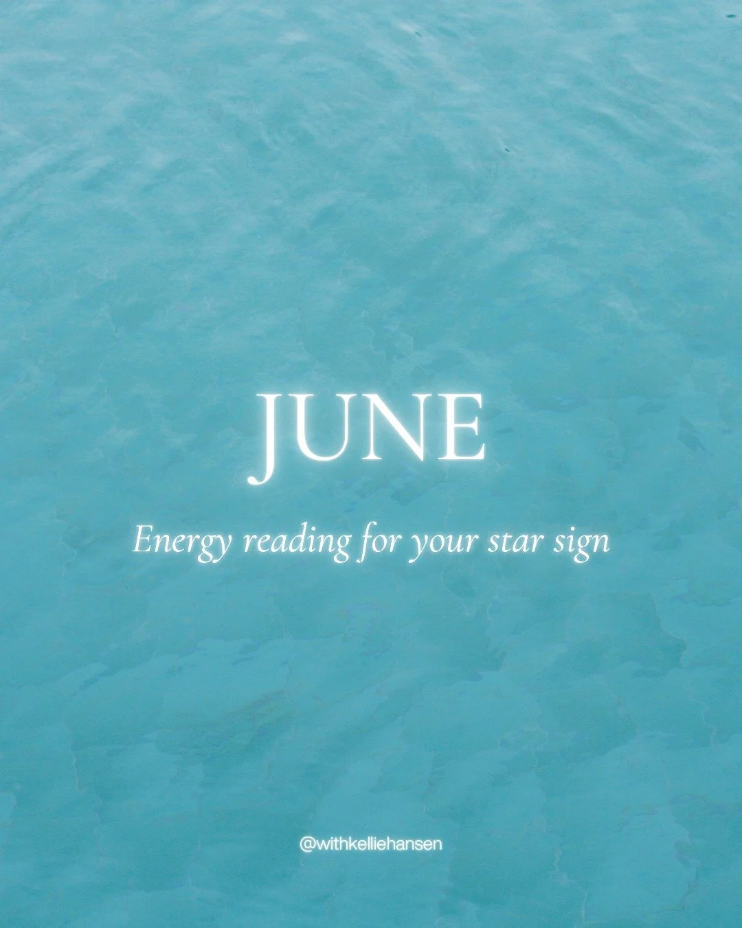 Type YES if it resonates.

June Energy Readings - Part 1