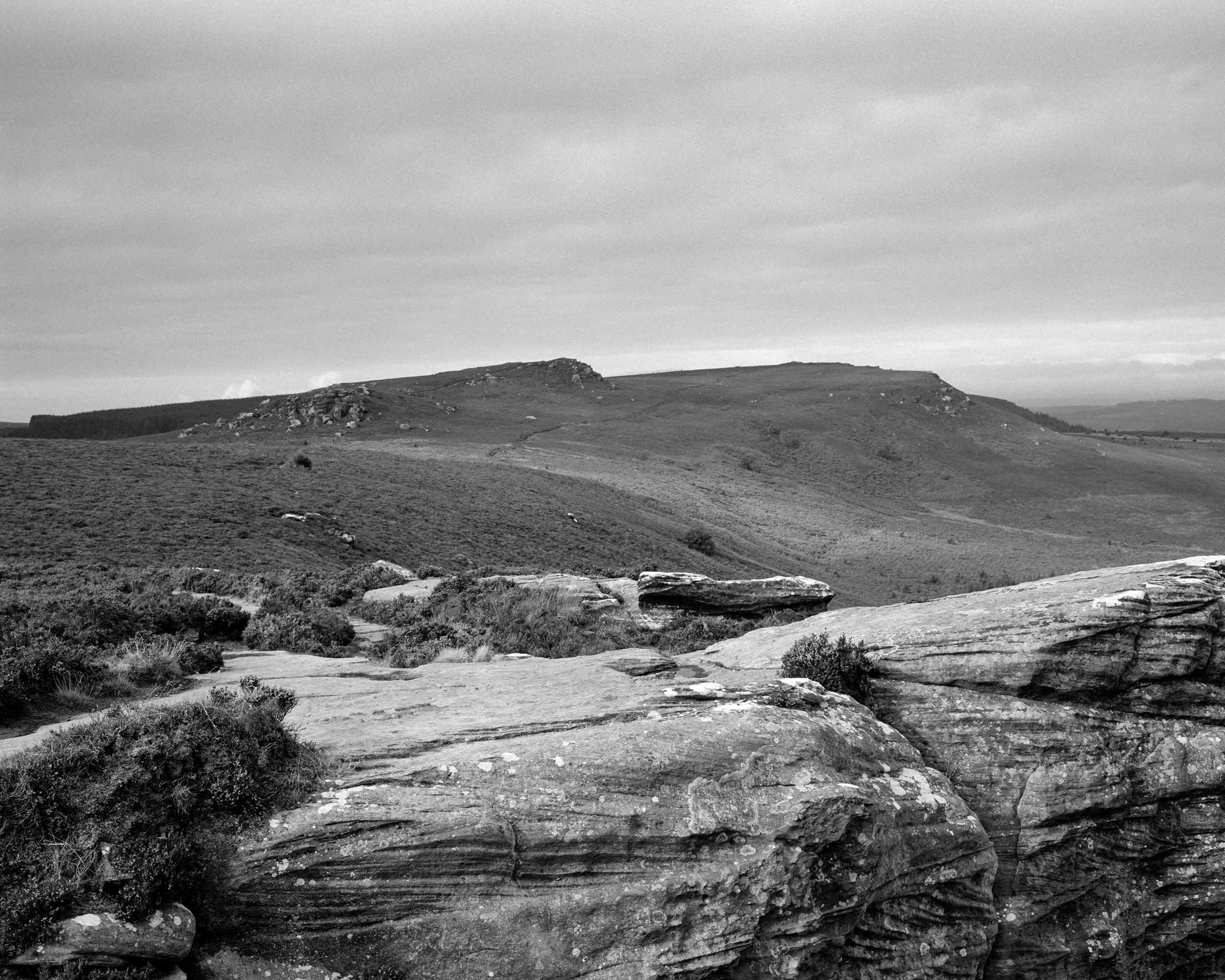 Towards Simonside - Medium Format 