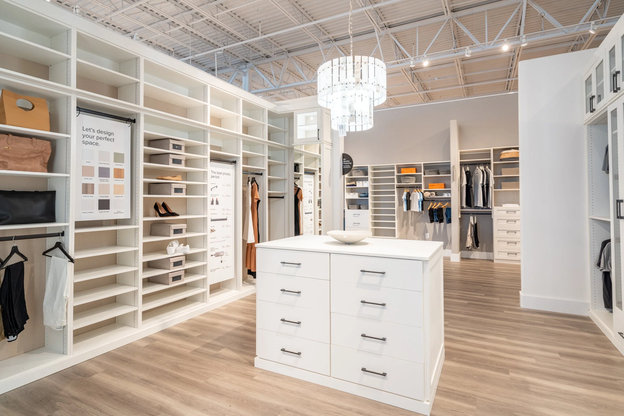Closet Systems - In Store Display