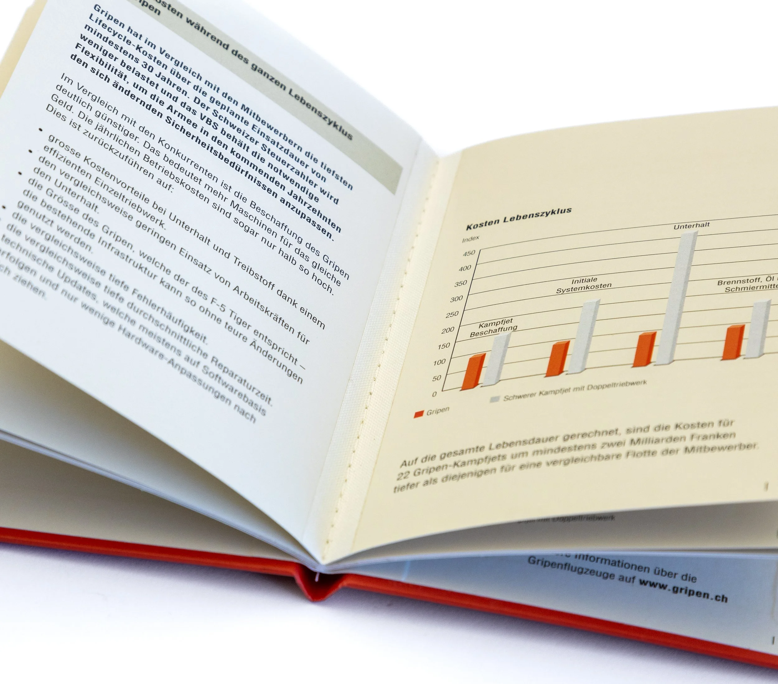 Buch mit Steppstichheftung