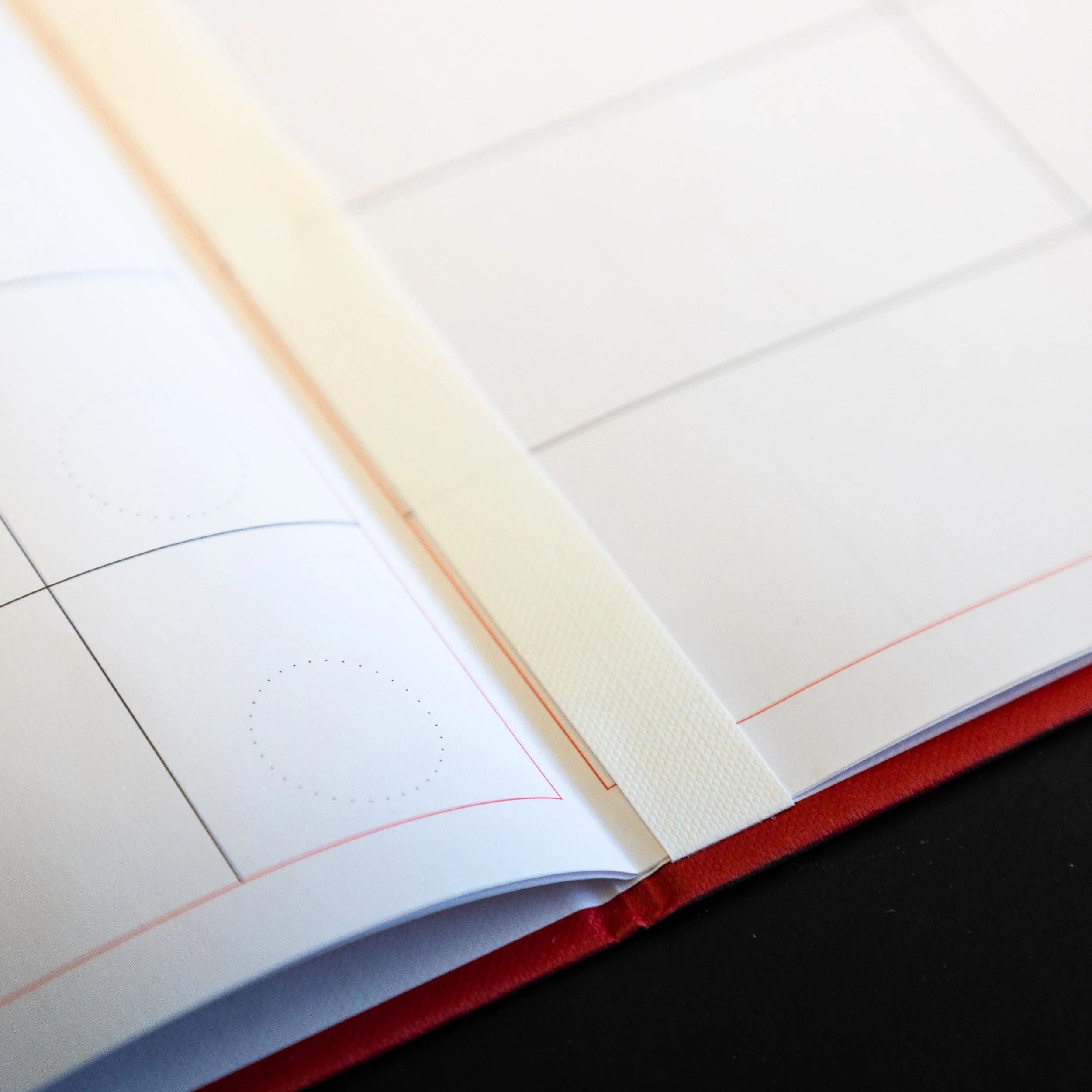 Mappen mit Haltestreifen