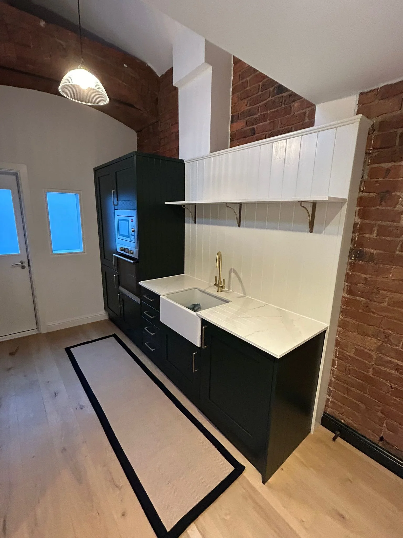 Green Shaker Kitchen