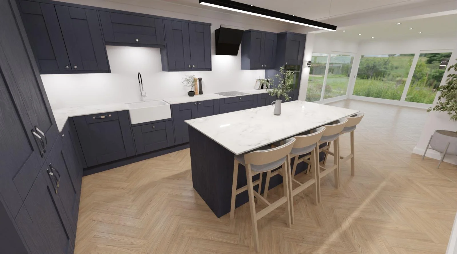 Kitchen transformation Lymm