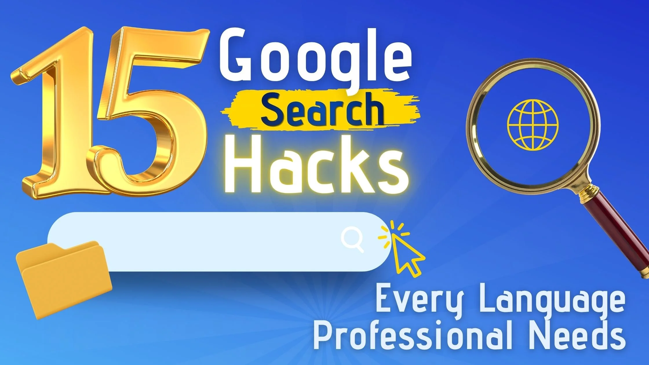 15 Google Search Hacks Every Language Professional Needs 🕵🏼‍♀️ (69:52)