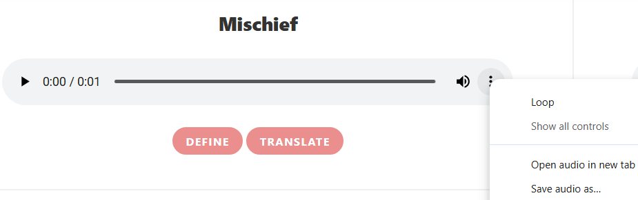 Howjsay downloadable native-speaker pronunciation audio